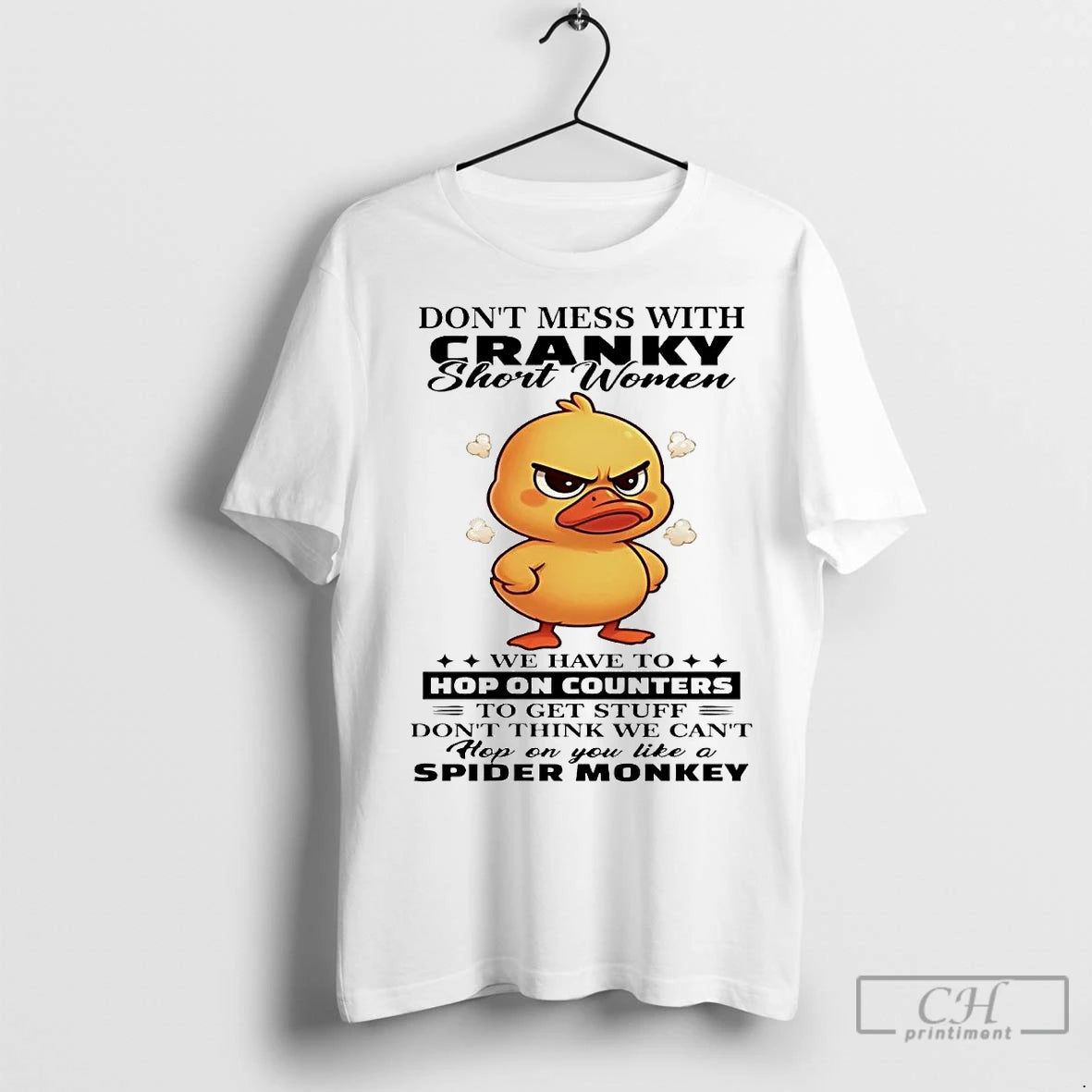 Premium Chick Dont Mess With Cranky Short Women T-Shirts, Hoodie, Sweatshirt | InkNestWear.com