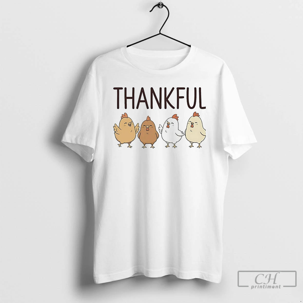 Premium Chicken Thankful Thanksgiving T Shirts Hoodie, Sweatshirt | InkNestWear.com