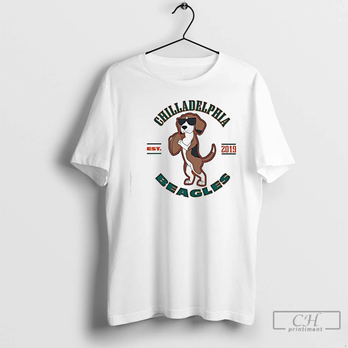 Premium Chilladelphia Beagles Big Cat Katz Est 2019 T-Shirts, Hoodie, Sweatshirt | InkNestWear.com