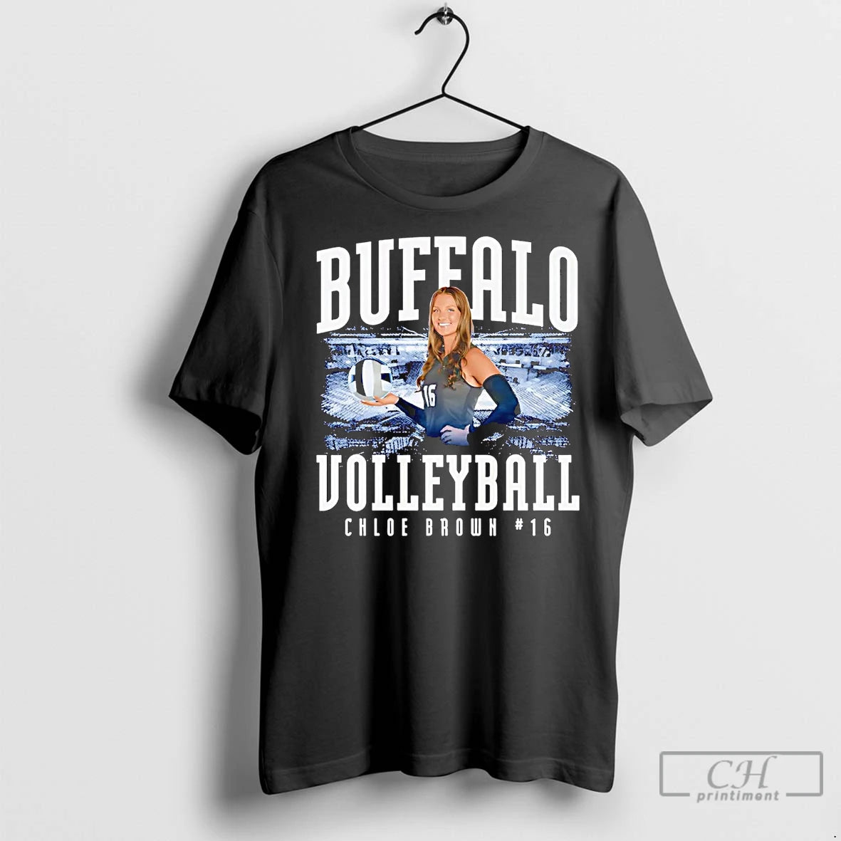 Premium Chloe Brown Illustrated Buffalo Bulls T-Shirts, Hoodie, Sweatshirt | InkNestWear.com