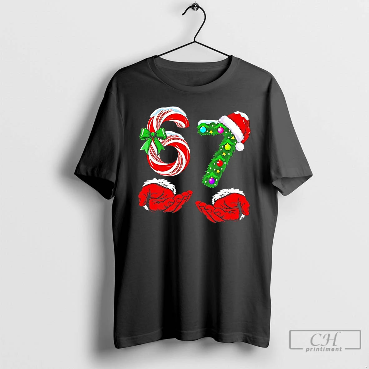 Premium Christmas 6 7 Meme Pajamas Holiday Gen Alpha Slang T Shirts Hoodie, Sweatshirt | InkNestWear.com