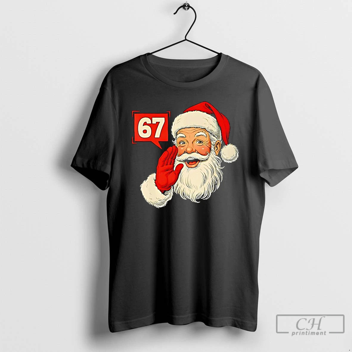Premium Christmas 67 Six Seven Meme Santa Claus Xmas Holiday T Shirts Hoodie, Sweatshirt | InkNestWear.com