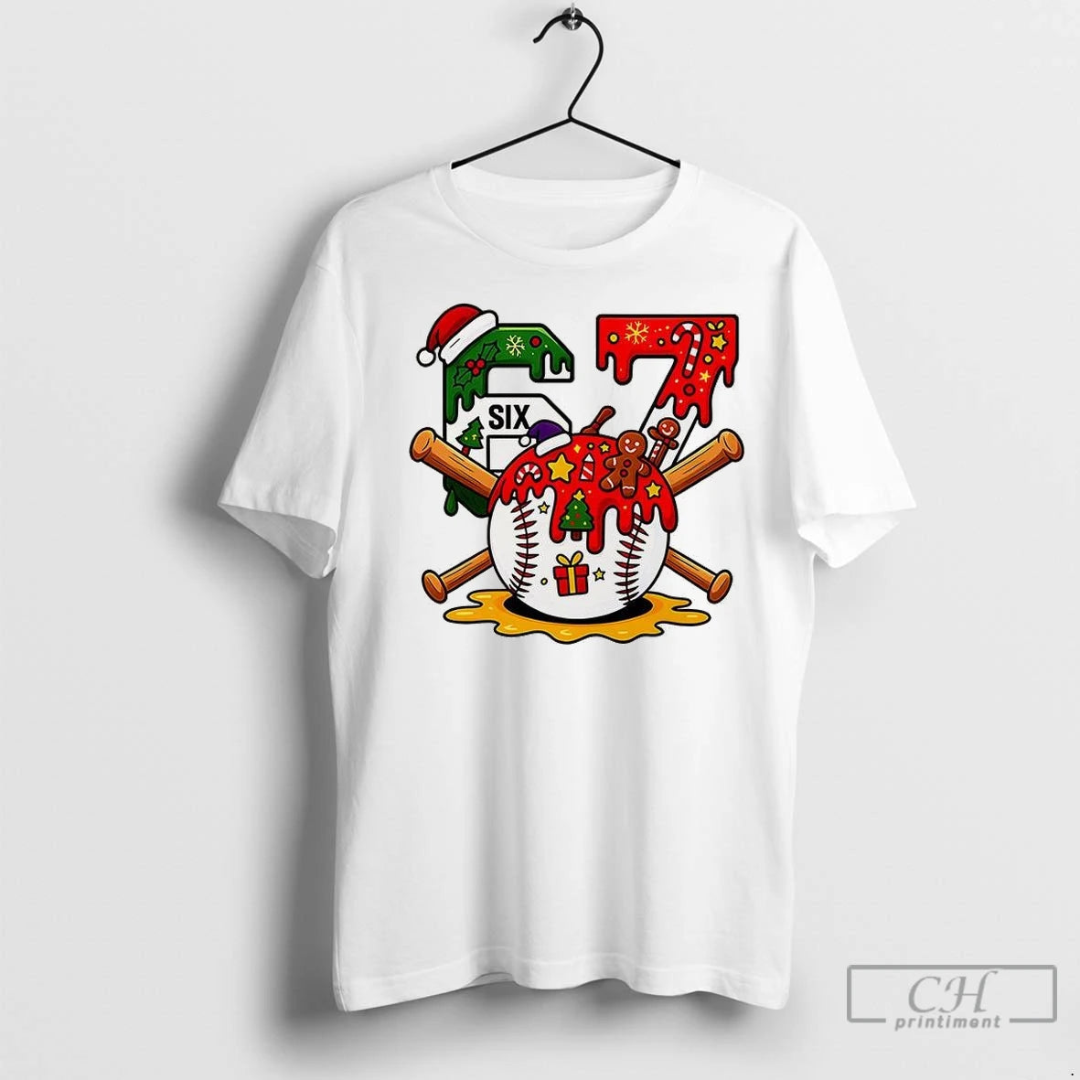 Premium Christmas Baseball 67 T-Shirts, Hoodie, Sweatshirt | InkNestWear.com
