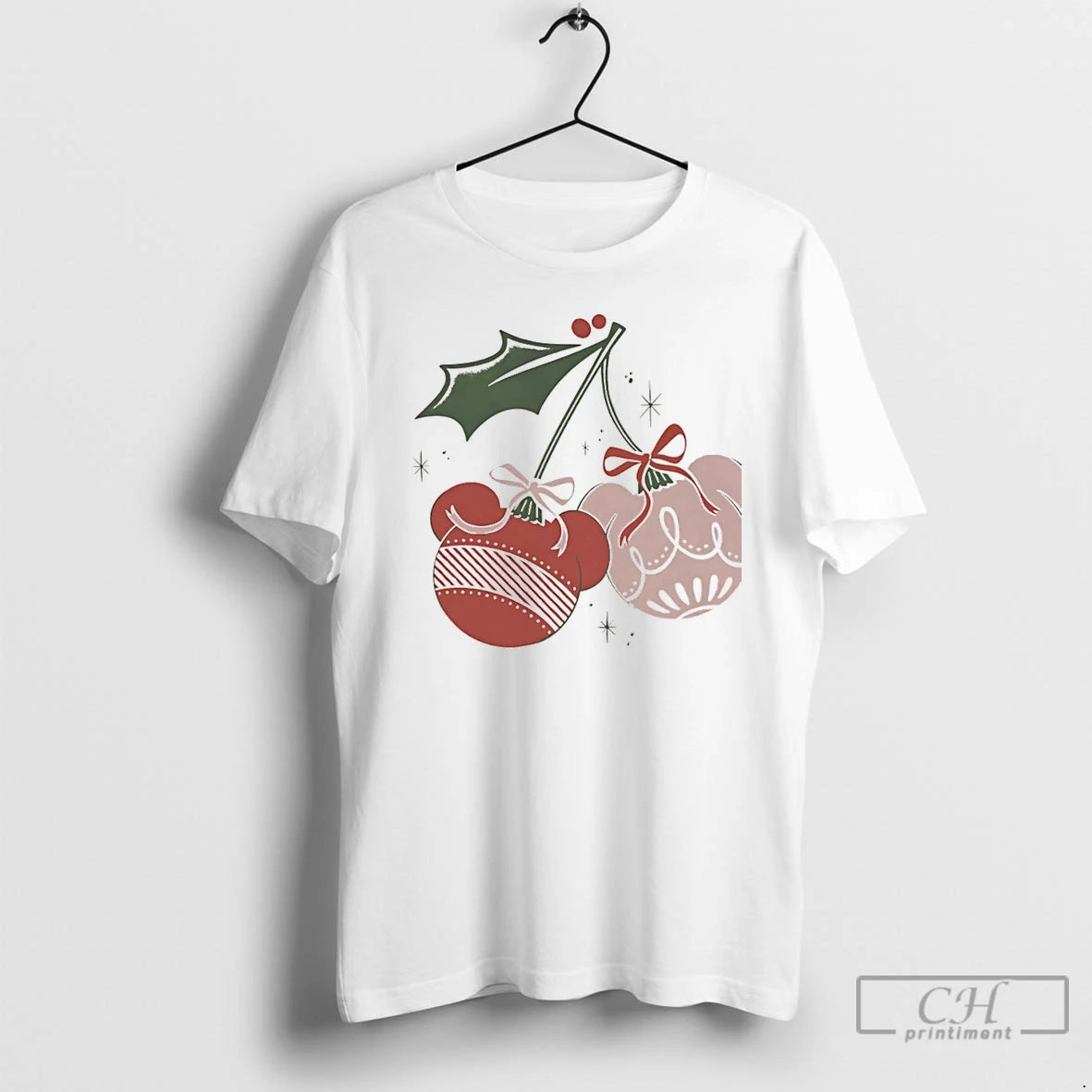 Premium Christmas Cherries Holiday Christmas T Shirts Hoodie, Sweatshirt | InkNestWear.com