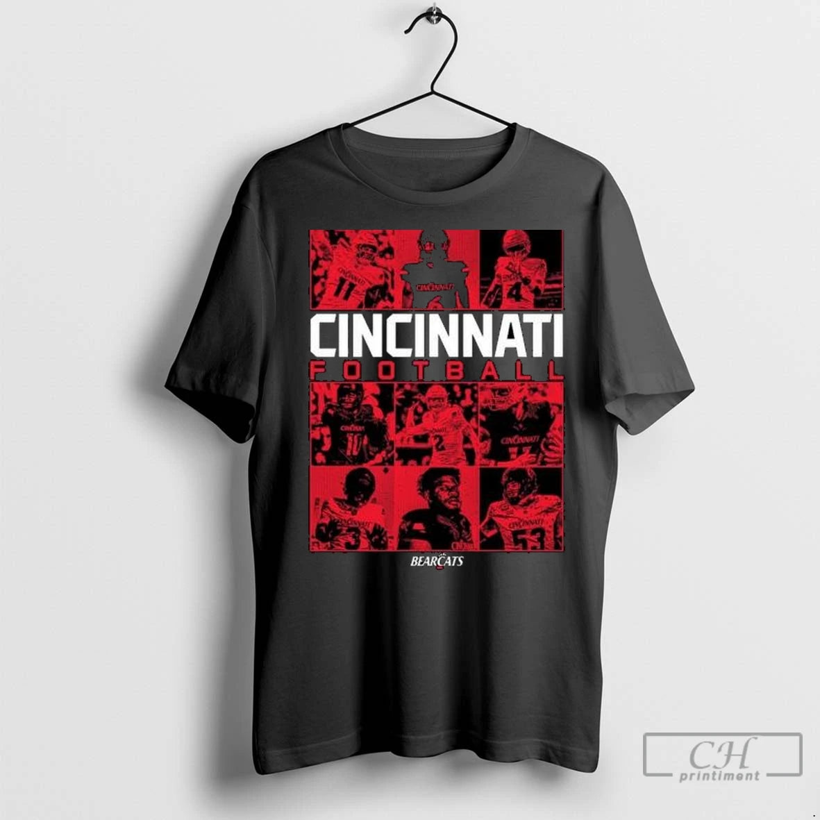 Premium Cincinnati Bearcats Football Playmakers 2025 Nil Circle Black T-Shirts, Hoodie, Sweatshirt | InkNestWear.com