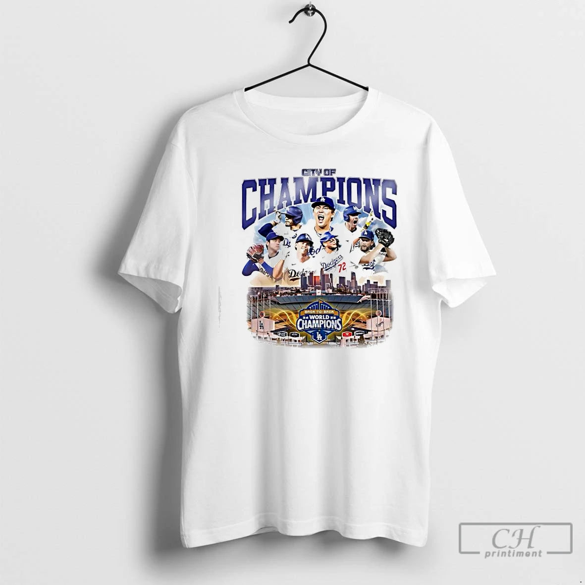 Premium City Of World Champions The Los Angeles Dodgers T Shirts Hoodie, Sweatshirt | InkNestWear.com