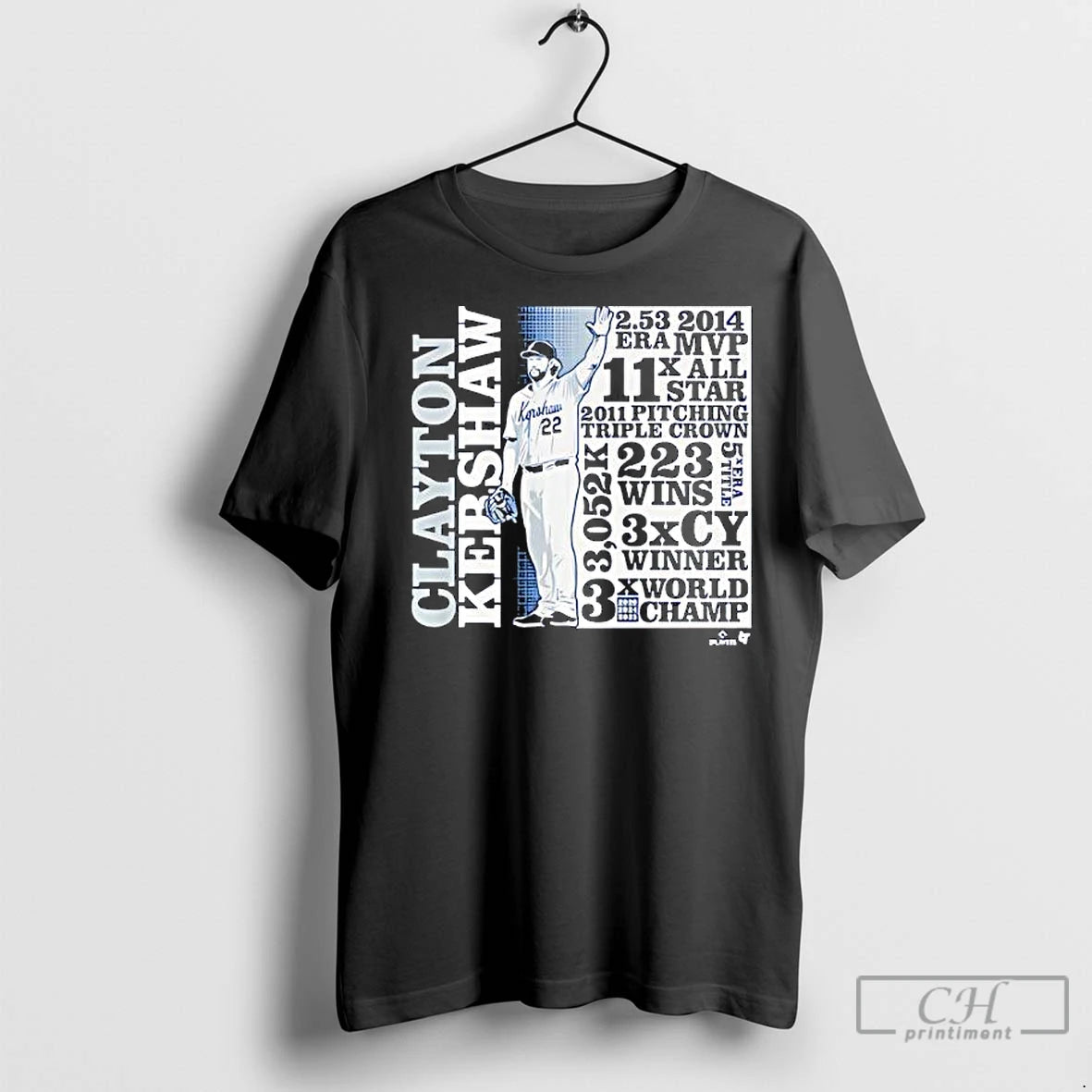 Premium Clayton Kershaw Goat List T-Shirts, Hoodie, Sweatshirt | InkNestWear.com