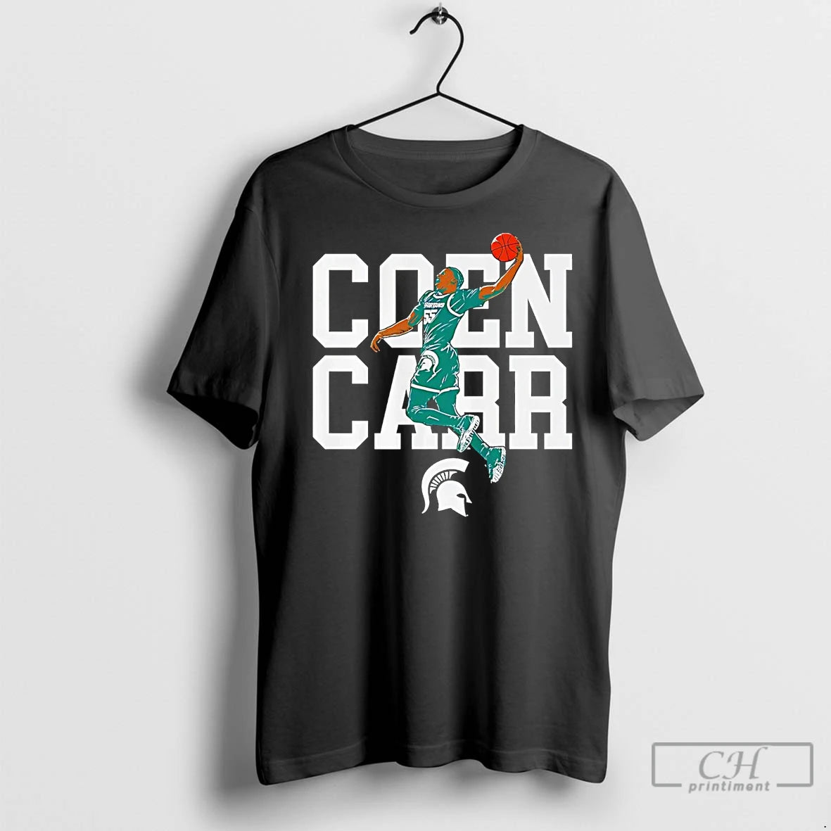 Premium Coen Carr Air Michigan State Spartans T-Shirts, Hoodie, Sweatshirt | InkNestWear.com