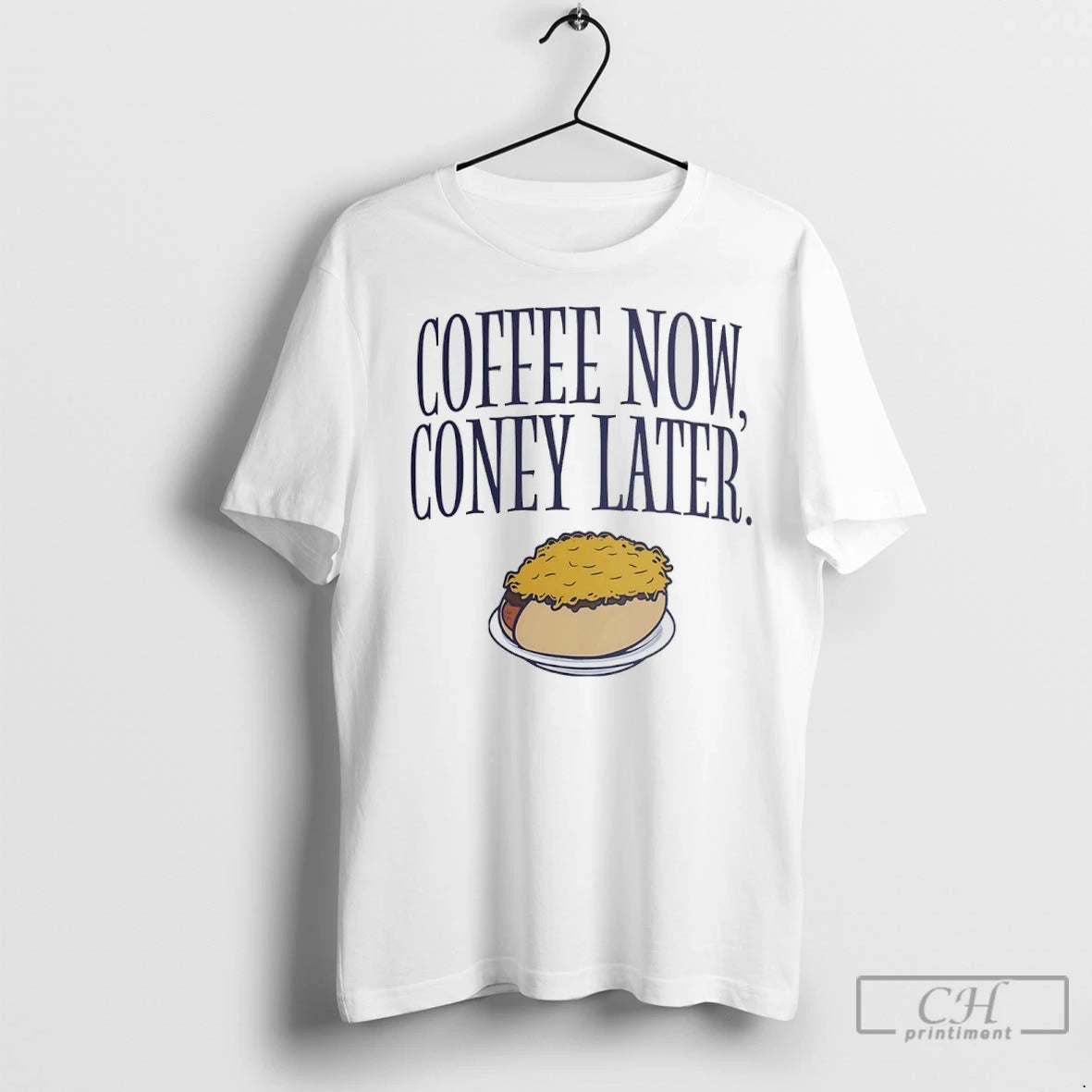 Premium Coffee Now Coney Later T-Shirts, Hoodie, Sweatshirt | InkNestWear.com