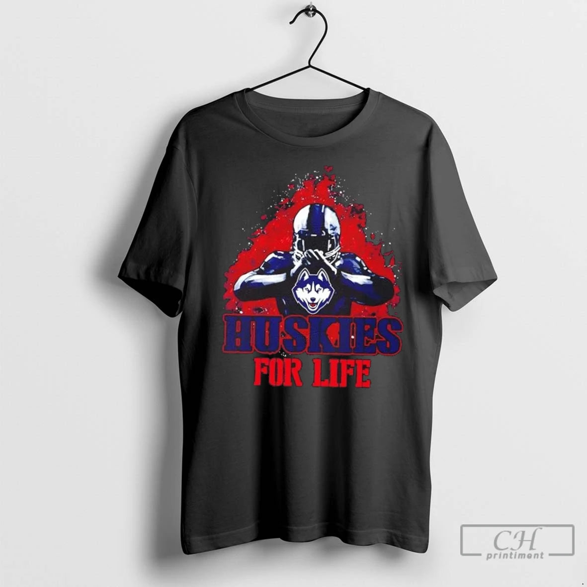 Premium Connecticut Huskies Football For Life T-Shirts, Hoodie, Sweatshirt | InkNestWear.com