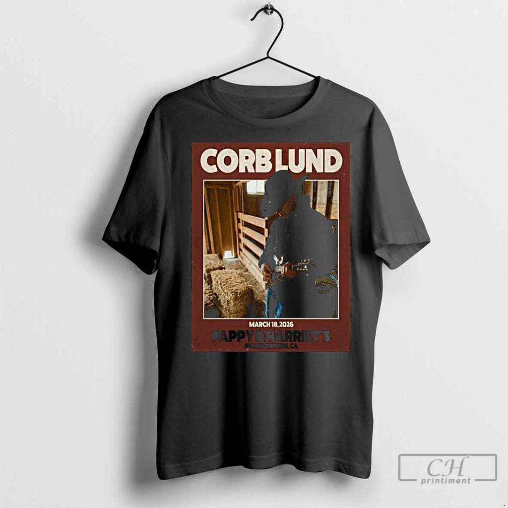 Premium Corb Lund March 18 2026 Pappy And Harriets Pioneertown Ca Long Sleve T-Shirts, Hoodie, Sweatshirt | InkNestWear.com