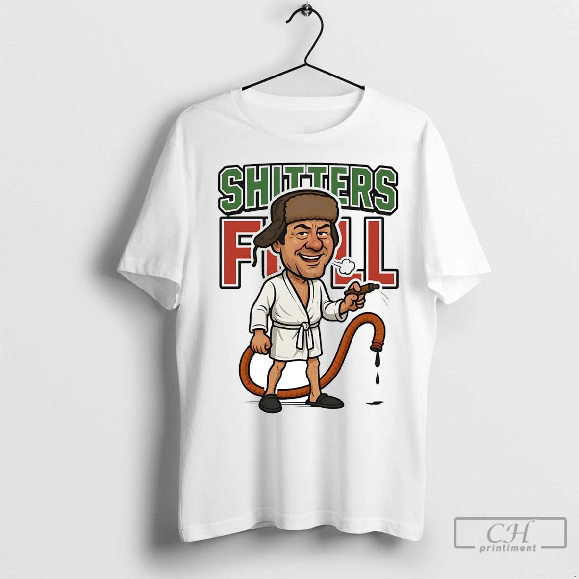 Premium Cousin Eddie Shitters Full Caricature Christmas T-Shirts, Hoodie, Sweatshirt | InkNestWear.com