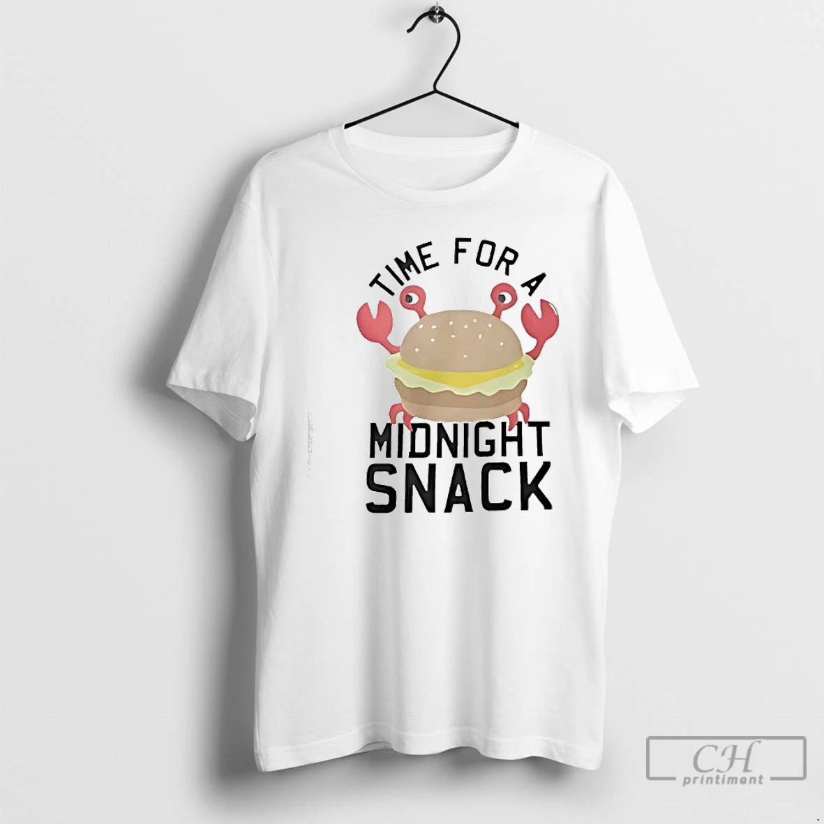 Premium Crab Time For Midnight Snack T Shirts Hoodie, Sweatshirt | InkNestWear.com