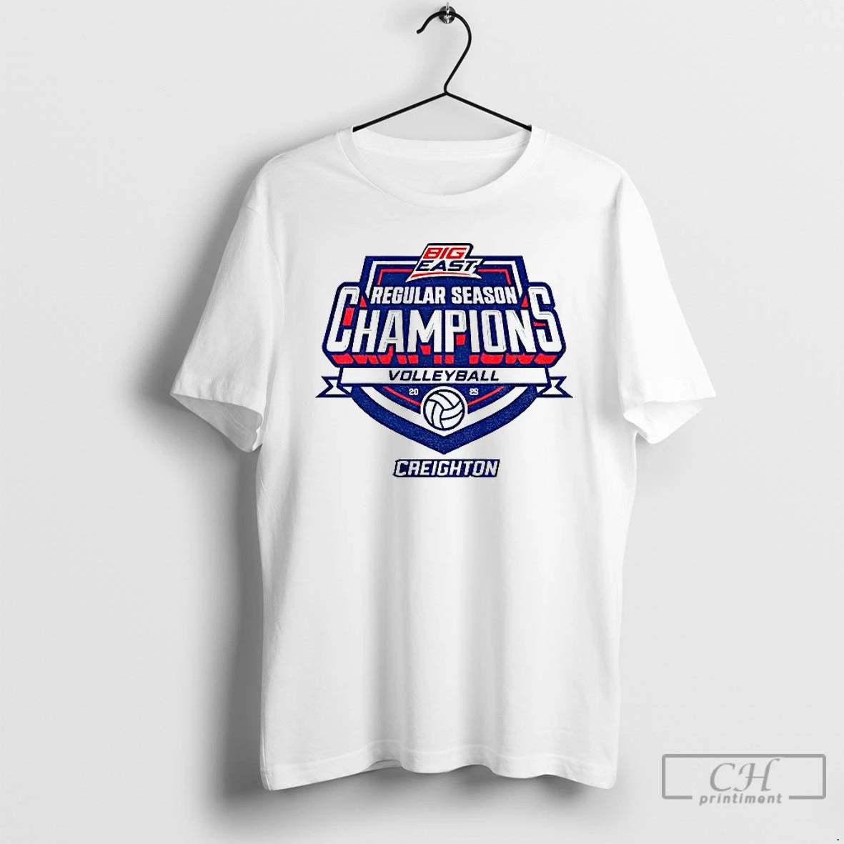 Premium Creighton Bluejays Big East Regular Season Champions Volleyball Logo T-Shirts, Hoodie, Sweatshirt | InkNestWear.com