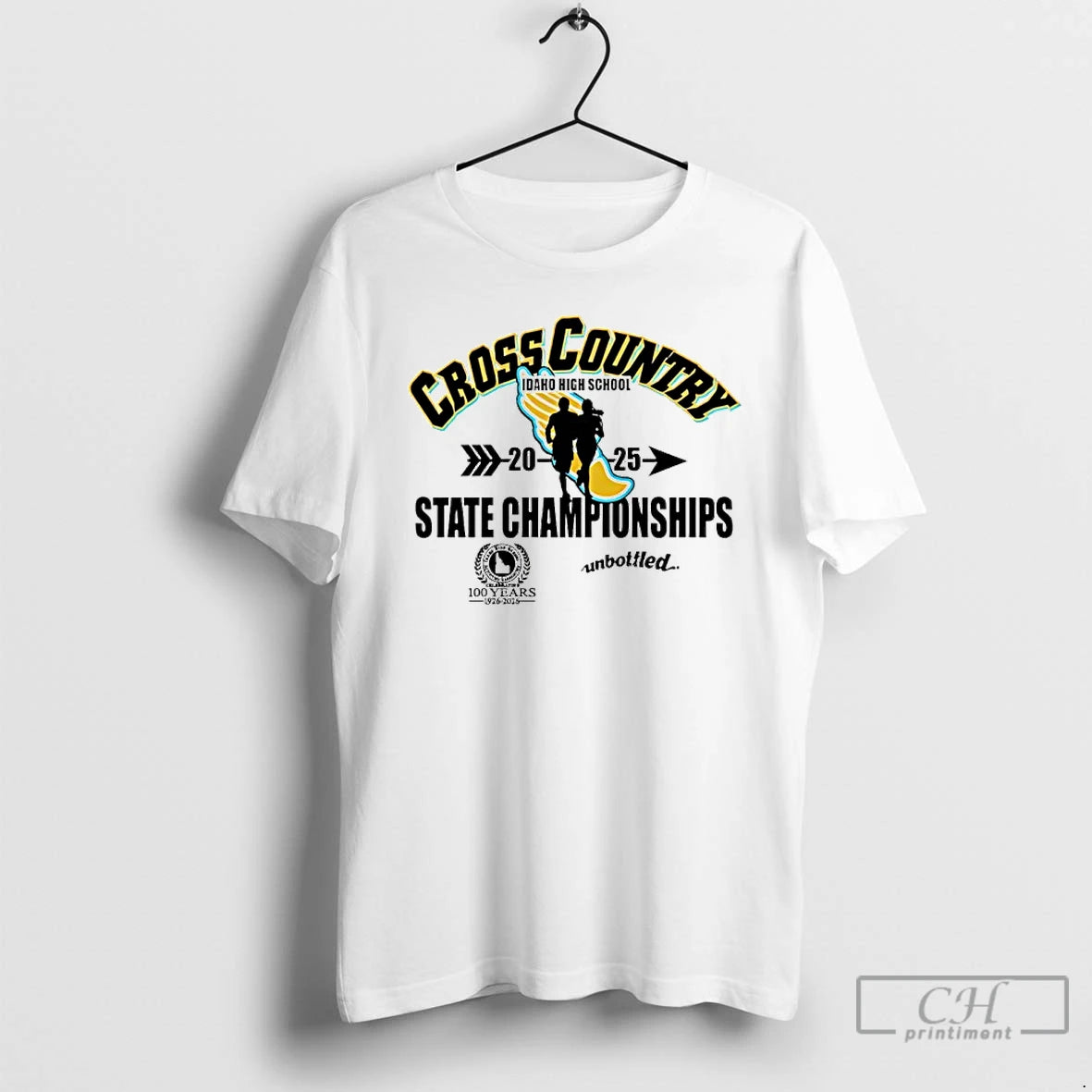 Premium Cross Country Idaho High School State Championships 2025 T Shirts Hoodie, Sweatshirt | InkNestWear.com