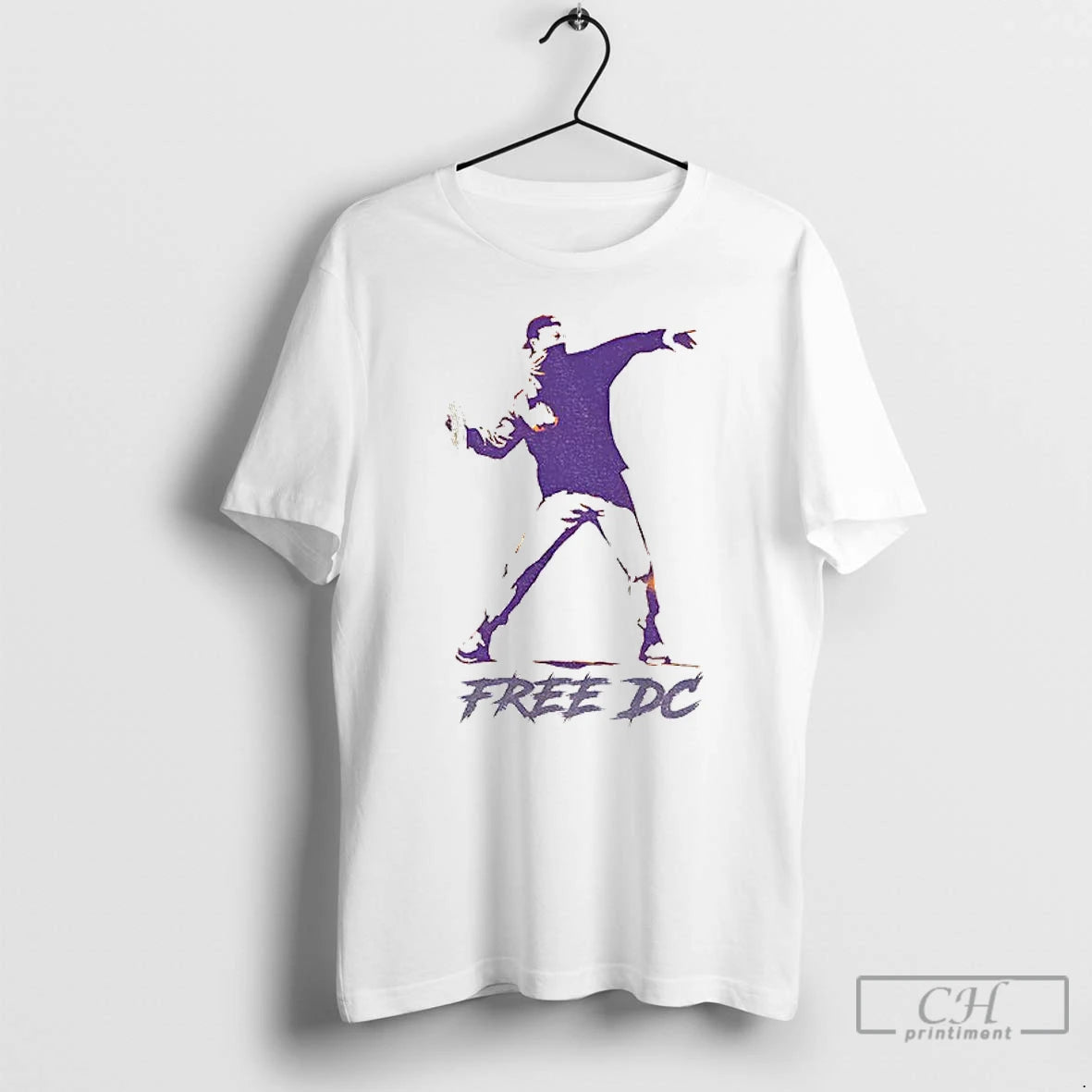 Premium Dc Sandwich Thrower Banksy Inspired Free Dc T Shirts Hoodie, Sweatshirt | InkNestWear.com