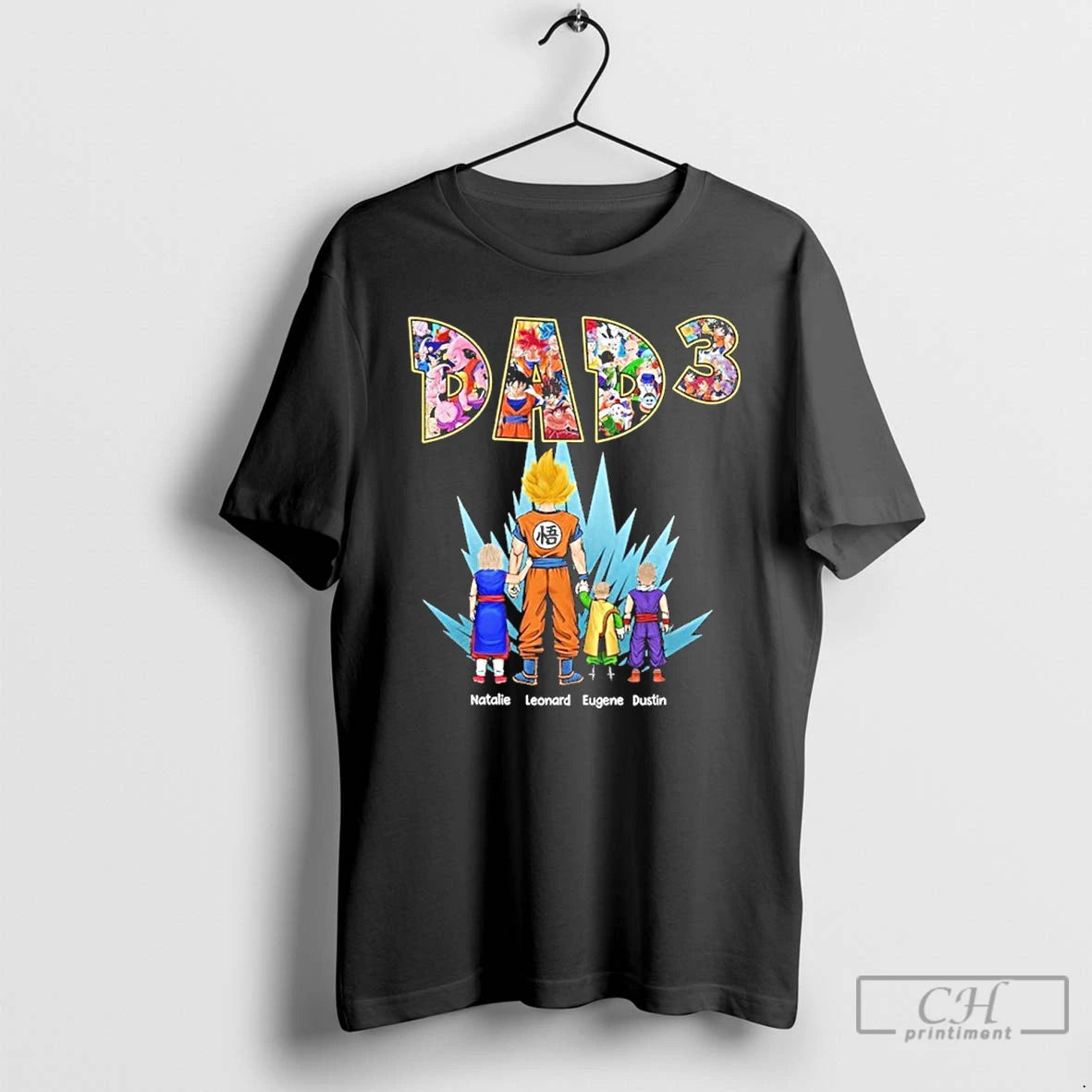 Premium Dad 3 Natalie Leonard Eugene Dustin T-Shirts, Hoodie, Sweatshirt | InkNestWear.com
