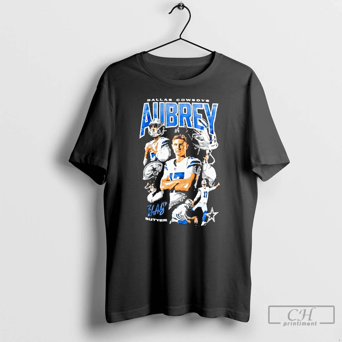 Premium Dallas Cowboys Brandon Aubrey Butter 2025 T Shirts Hoodie, Sweatshirt | InkNestWear.com