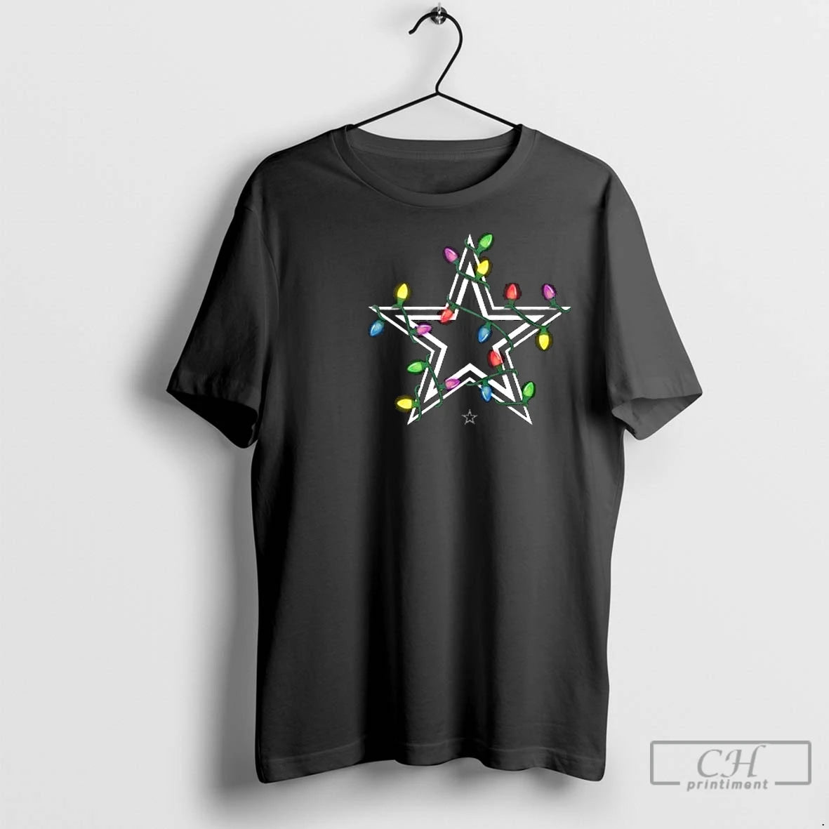 Premium Dallas Cowboys Primary Logo Holiday Lights 2025 Circle Black T-Shirts, Hoodie, Sweatshirt | InkNestWear.com