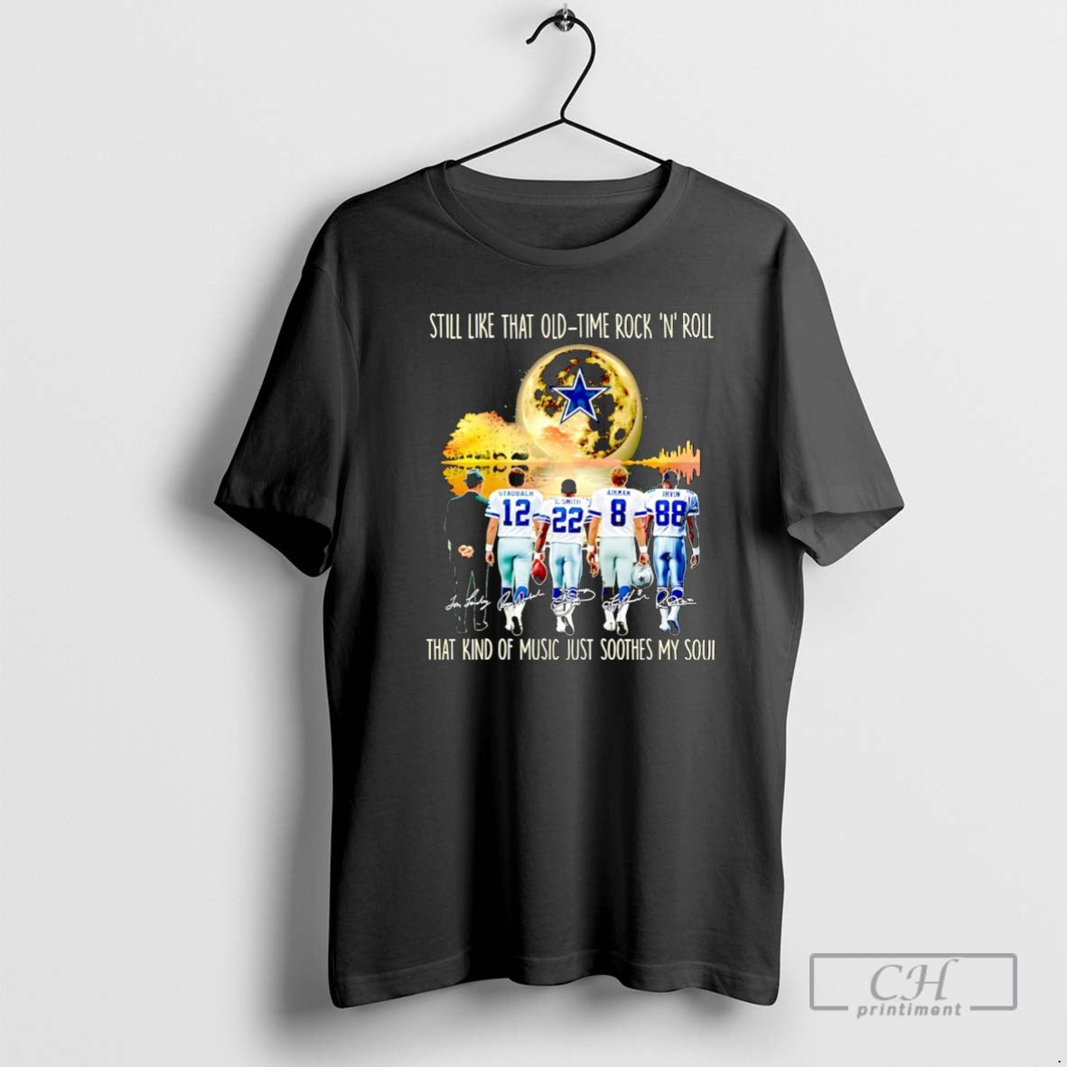 Premium Dallas Cowboys Still Like That Old Time Rock N Roll That Kind Of Music T-Shirts, Hoodie, Sweatshirt | InkNestWear.com