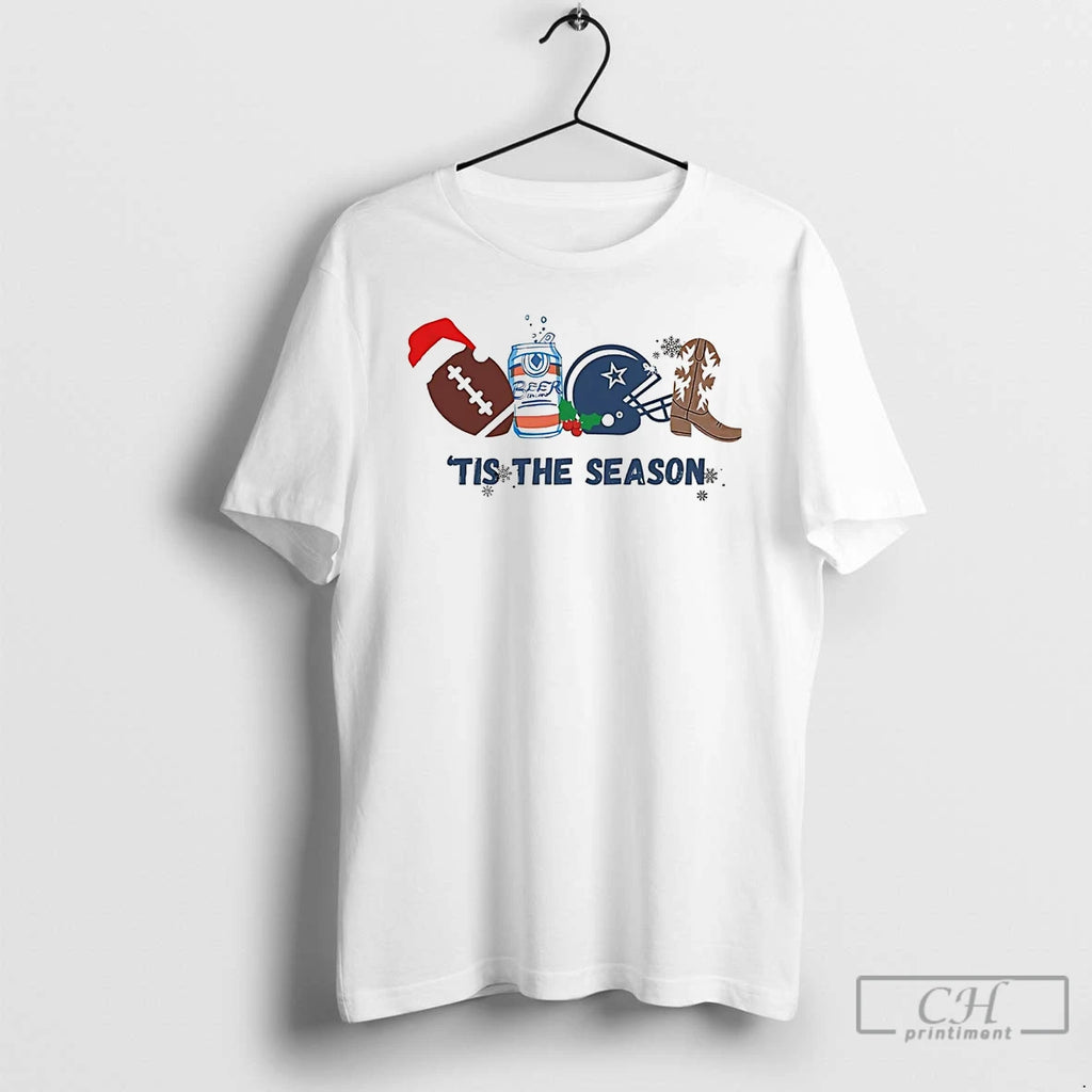Premium Dallas Cowboys Tis The Season Christmas T Shirts Hoodie, Sweatshirt | InkNestWear.com
