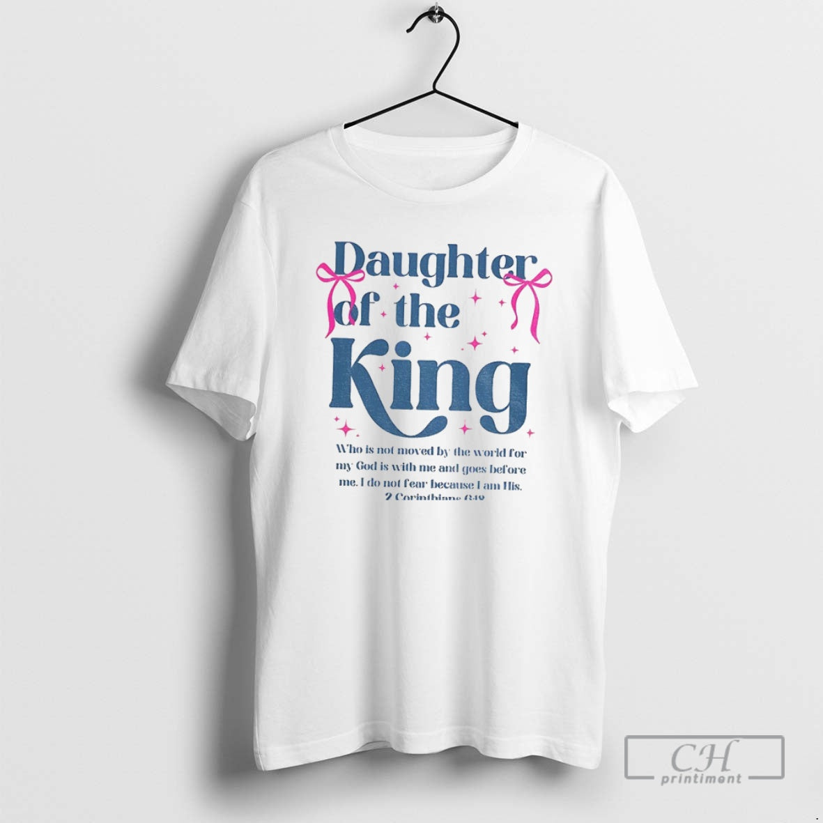 Premium Daughter Of The King Who Is Not Moved By The World For My God T-Shirts, Hoodie, Sweatshirt | InkNestWear.com