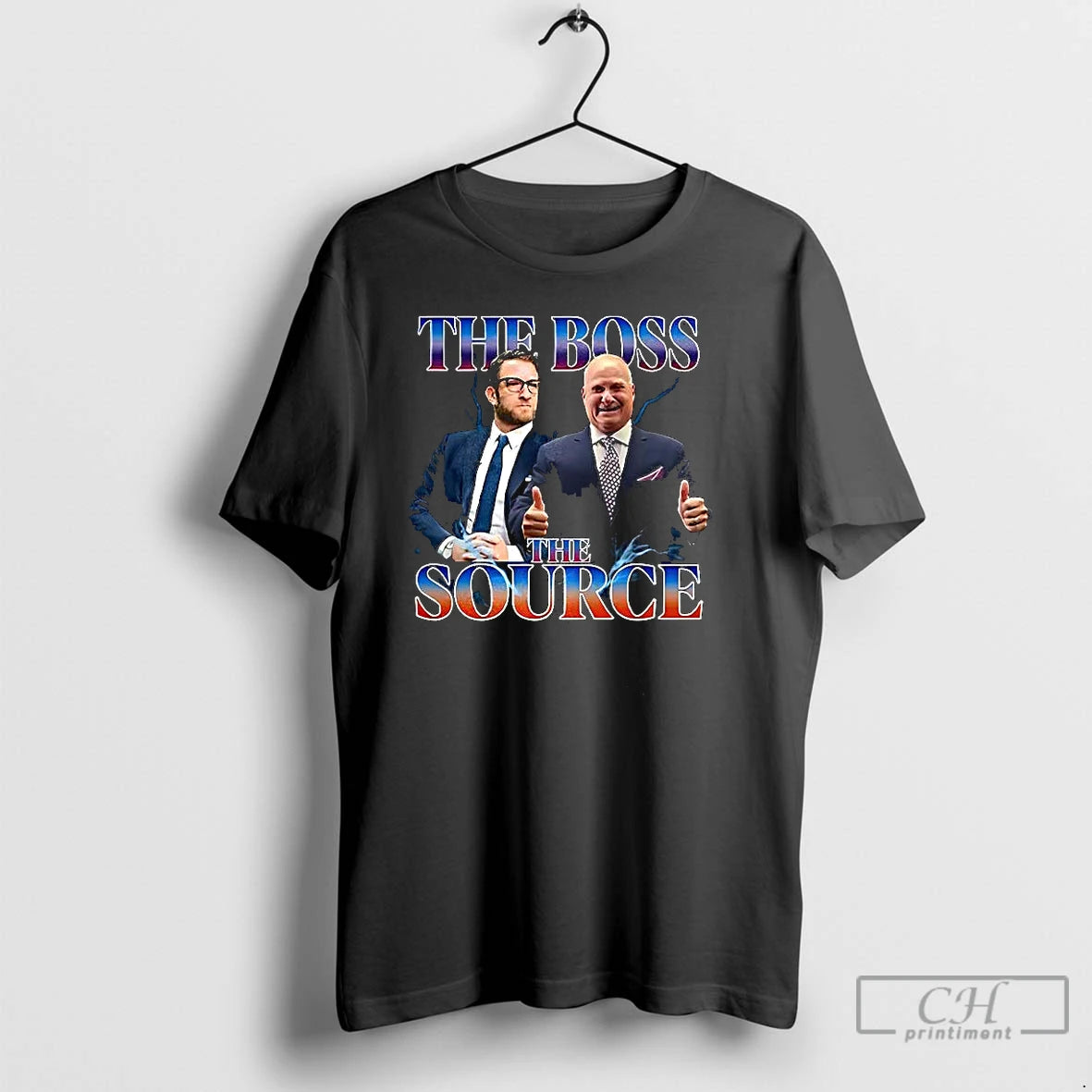 Premium Dave Portnoy And Stu Feiner The Boss The Source Lighting T Shirts Hoodie, Sweatshirt | InkNestWear.com