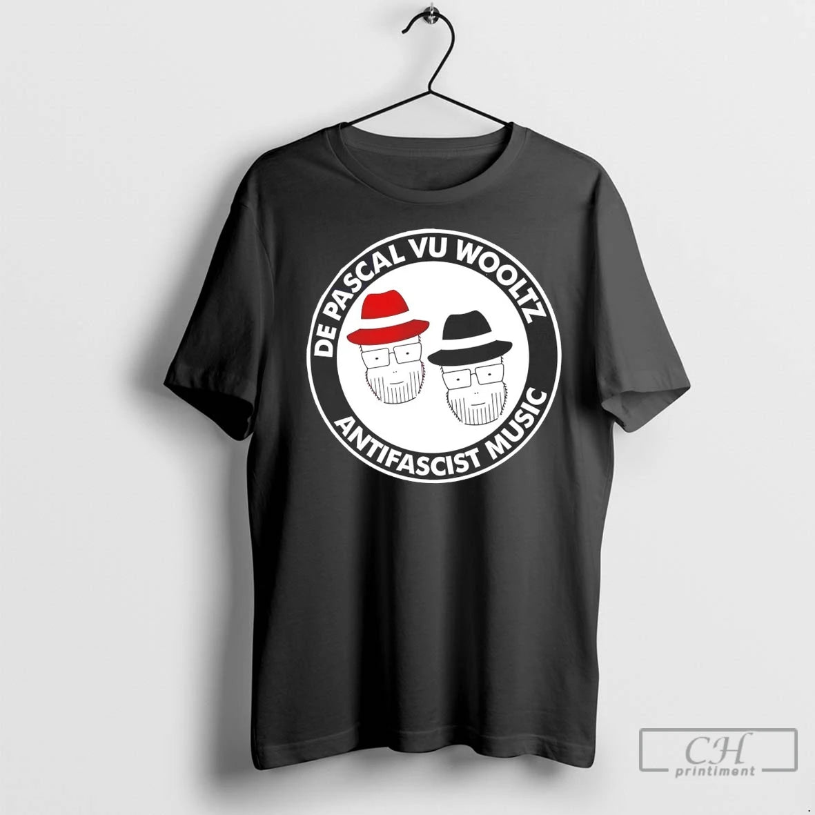 Premium De Pascal Vu Wooltz Antifascist Music T-Shirts, Hoodie, Sweatshirt | InkNestWear.com