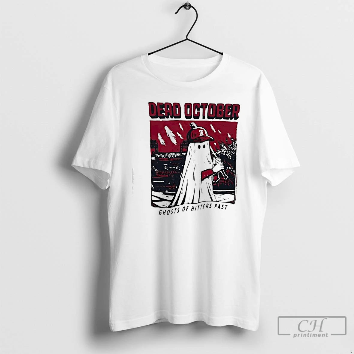 Premium Dead October Ghosts Of Hitters Past Philadelphia Baseball T Shirts Hoodie, Sweatshirt | InkNestWear.com