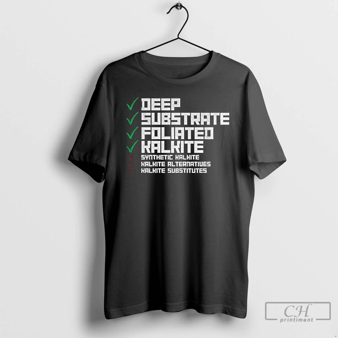 Premium Deep Substrate Foliated Kalkite Andor Synthetic Halkte Halkte Al Ternatiues Halhite Substitutes T Shirts Hoodie,...
