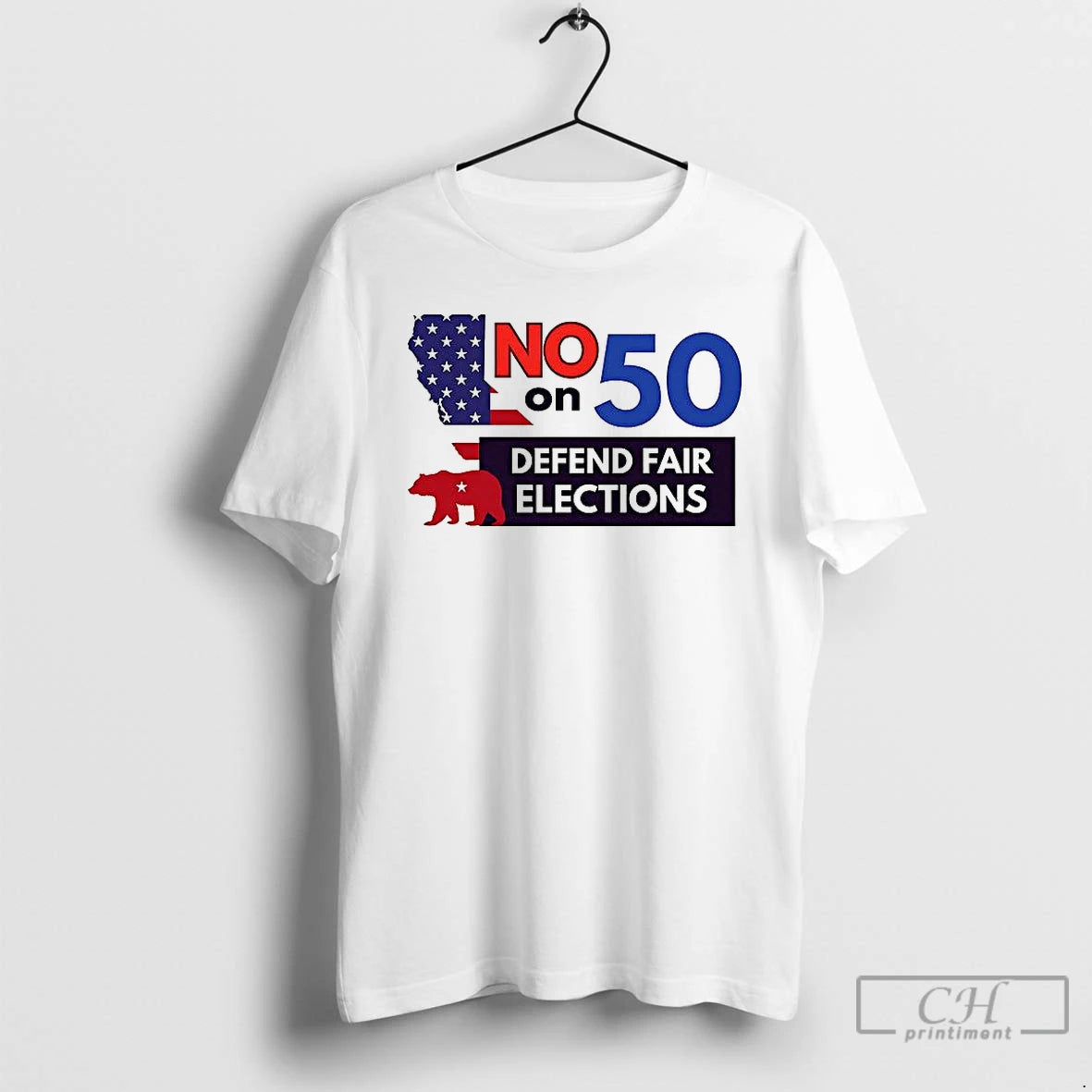 Premium Defend Fair Elections California No On Proposition 50 T Shirts Hoodie, Sweatshirt | InkNestWear.com