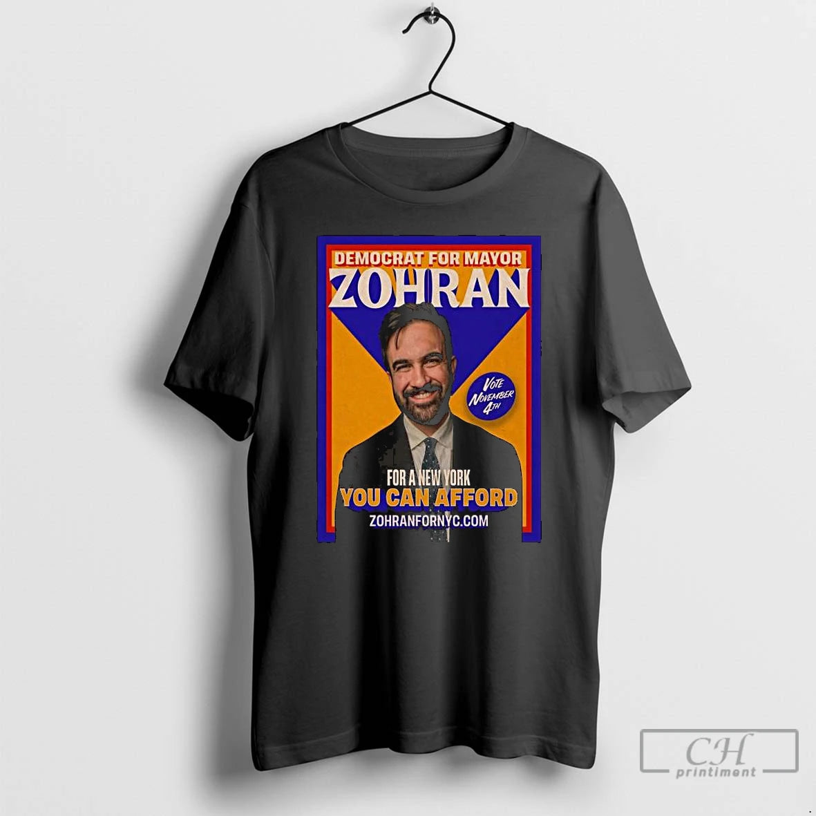 Premium Democrat For Mayor Zohran Mamdani For A New York You Can Afford Long Sleve T-Shirts, Hoodie, Sweatshirt