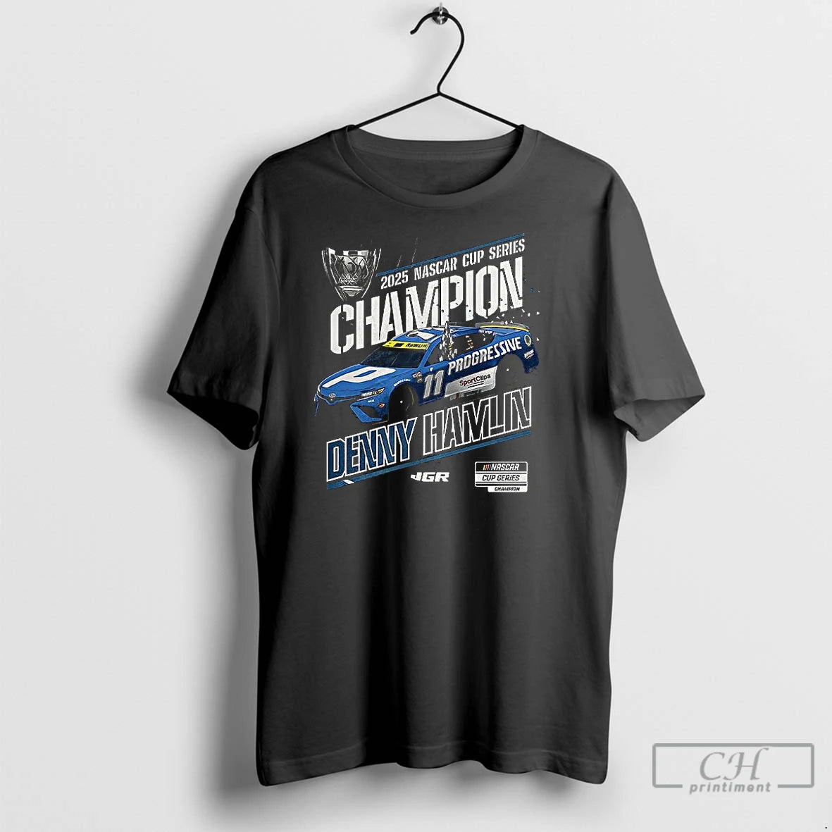 Premium Denny Hamlin 2025 Nascar Cup Series Champion T-Shirts, Hoodie, Sweatshirt | InkNestWear.com