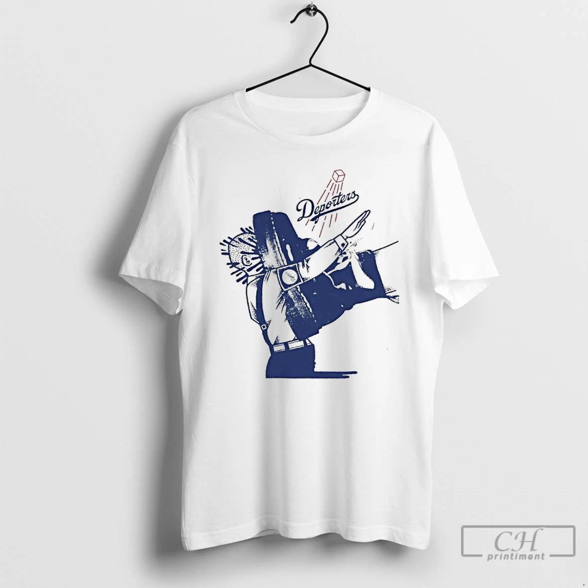 Premium Deporters The Best Response To A Bootlicker Is A Shitkicker Dodgers Parody Logo T-Shirts, Hoodie, Sweatshirt
