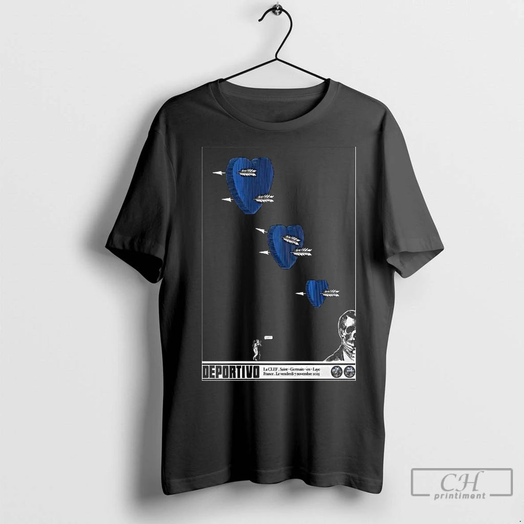 Premium Deportivo Saint Germain En Laye France November 7 2025 Long Sleve T-Shirts, Hoodie, Sweatshirt | InkNestWear.com