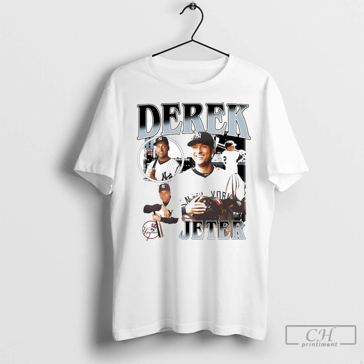 Premium Derek Jeter Picture Collage New York Yankees T-Shirts, Hoodie, Sweatshirt | InkNestWear.com