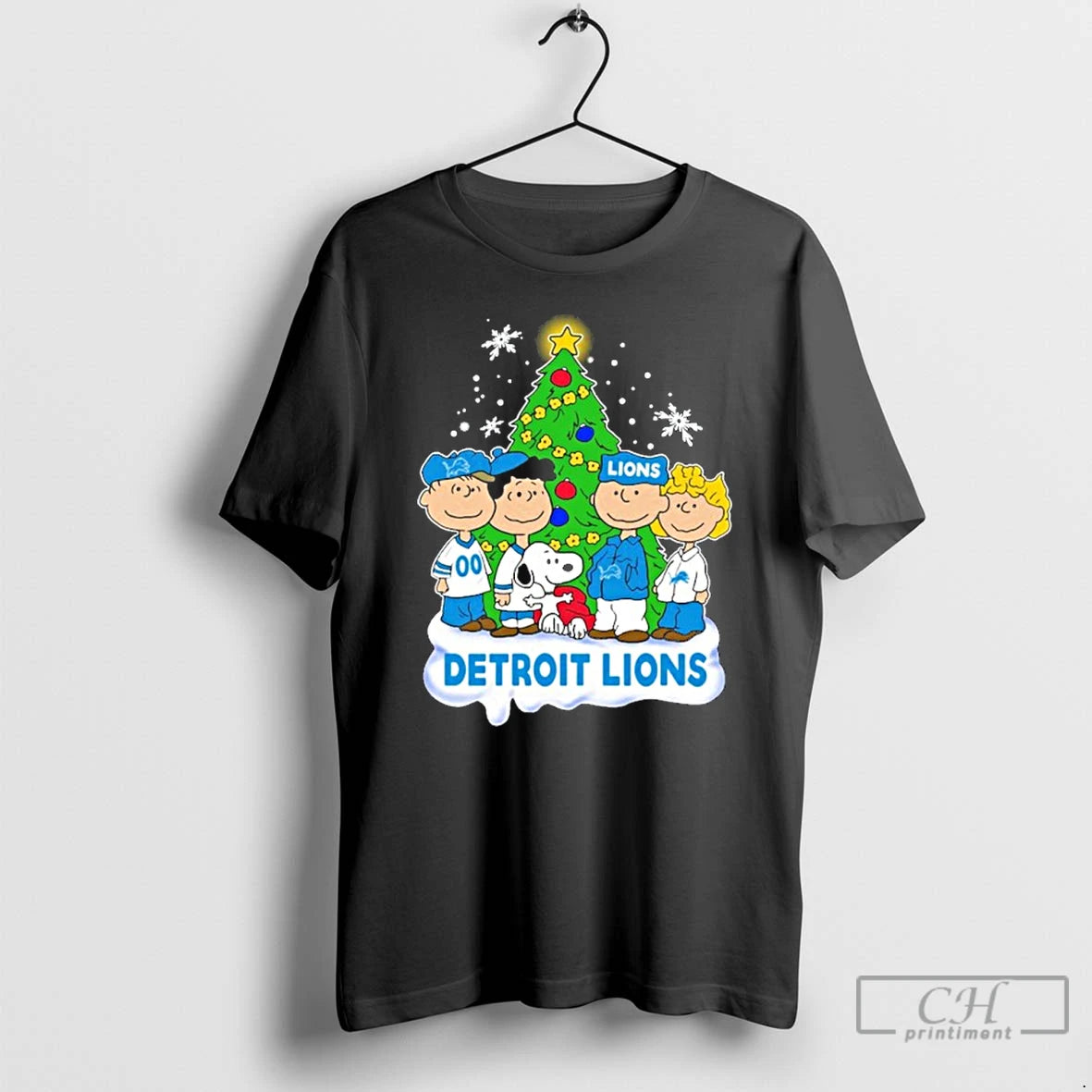 Premium Detroit Lions X The Peanuts Christmas 2025 T-Shirts, Hoodie, Sweatshirt | InkNestWear.com
