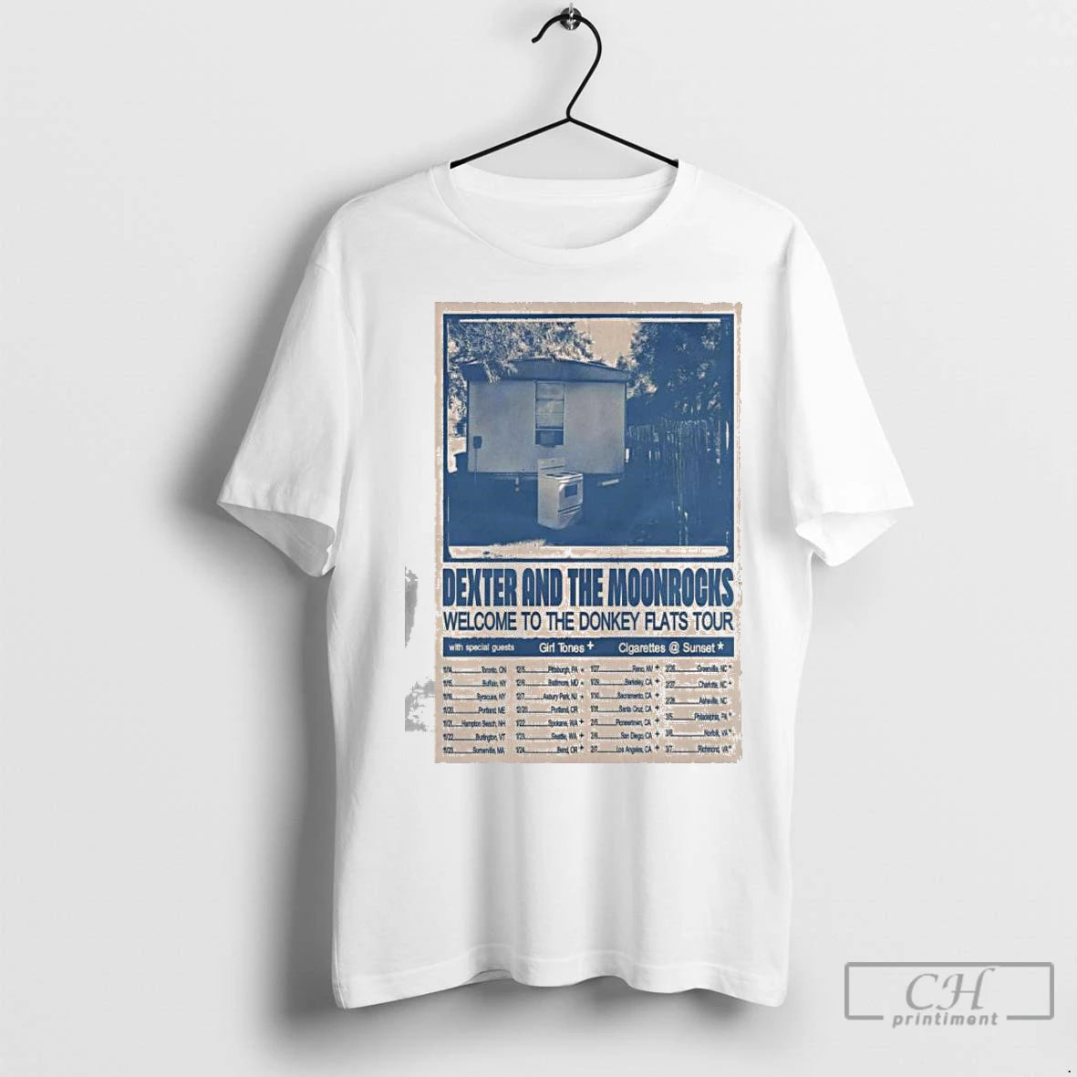 Premium Dexter And The Moonrocks The Donkey Flats Tour 2026 T-Shirts, Hoodie, Sweatshirt | InkNestWear.com