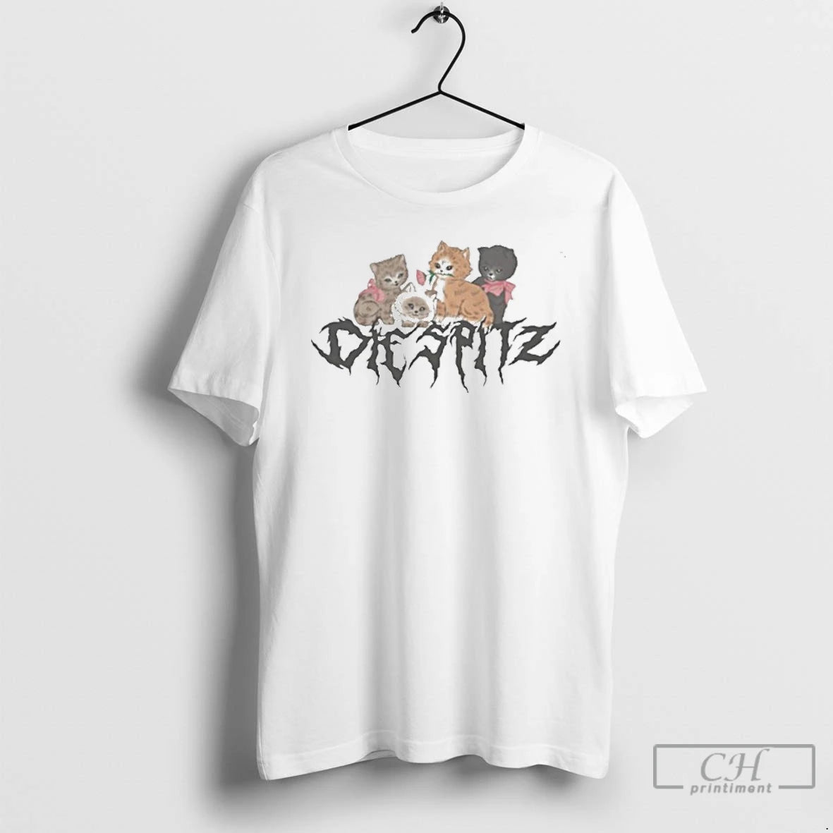 Premium Die Spitz Cat Kitten T-Shirts, Hoodie, Sweatshirt | InkNestWear.com