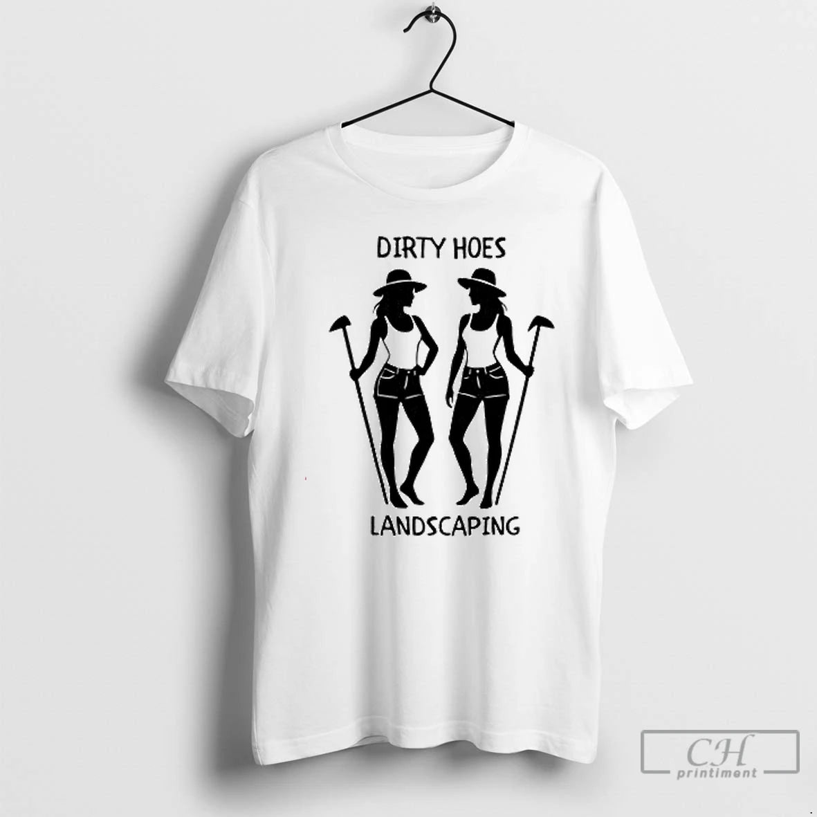 Premium Dirty Hoes Landscaping Funny Gardening Humorous T Shirts Hoodie, Sweatshirt | InkNestWear.com
