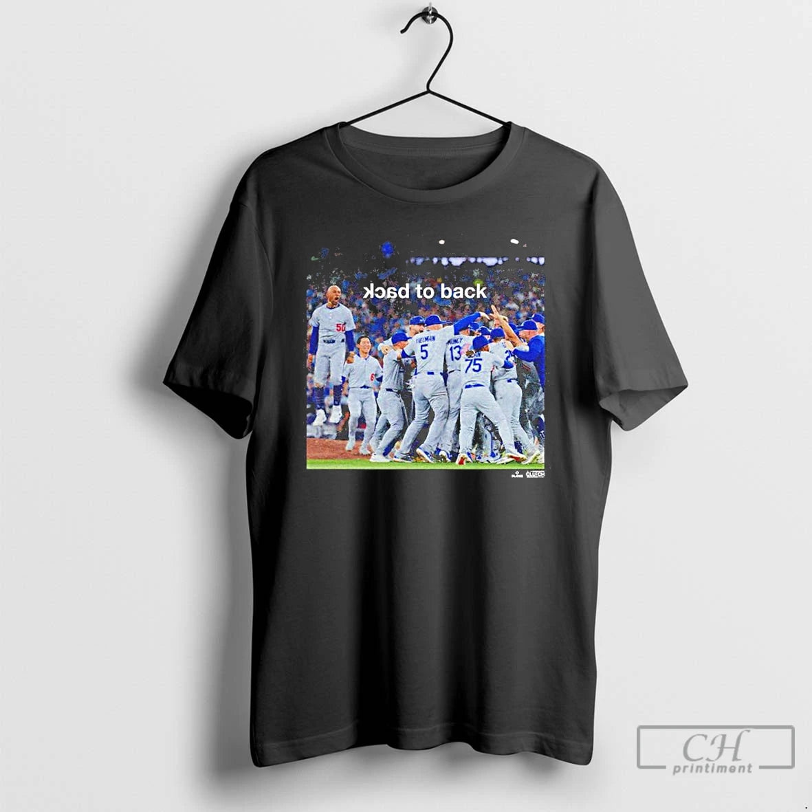 Premium Dodgers Back To Back Los Angeles Champions Photo T Shirts Hoodie, Sweatshirt | InkNestWear.com