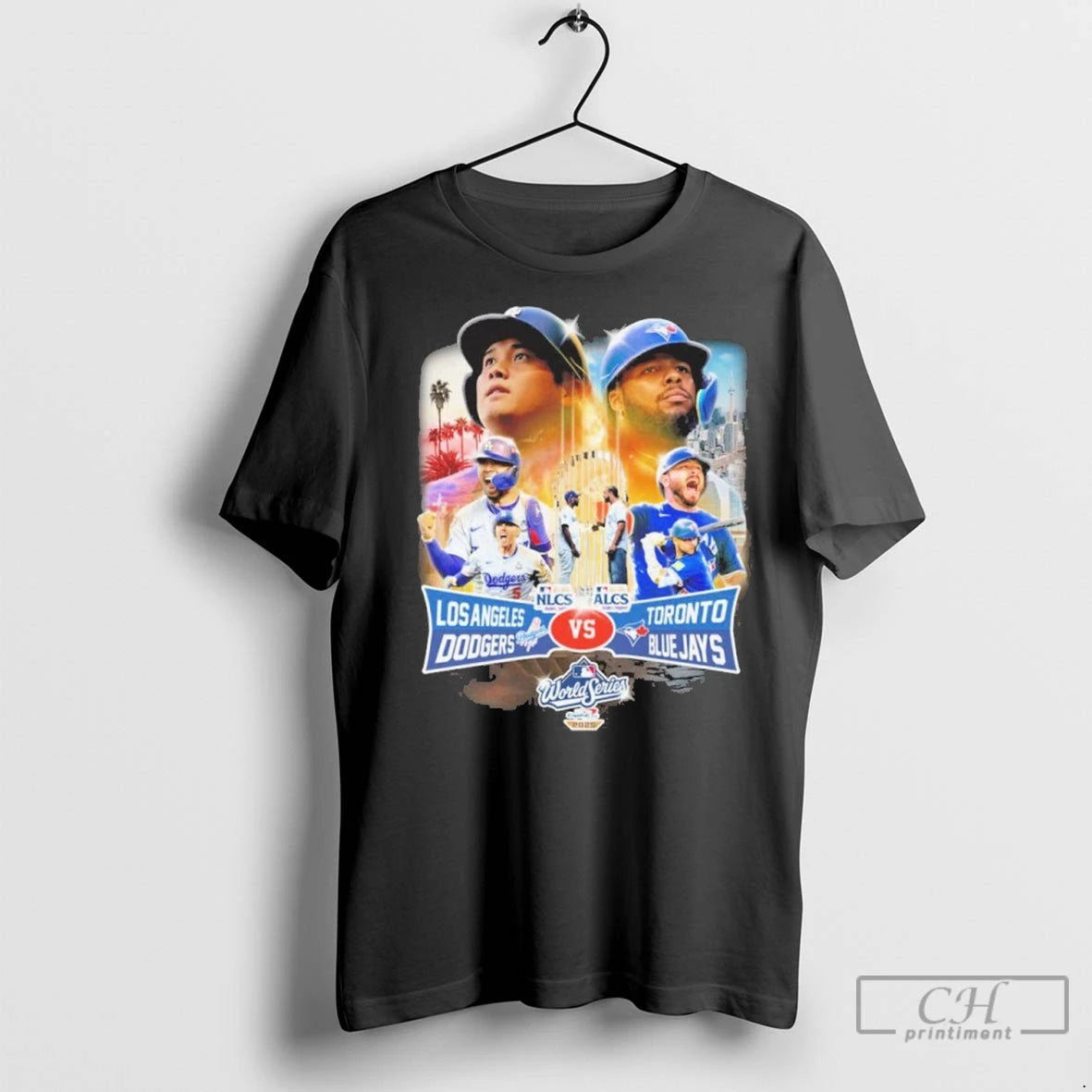 Premium Dodgers Vs Blue Jays Ws 2025 Matchup Player T-Shirts, Hoodie, Sweatshirt | InkNestWear.com