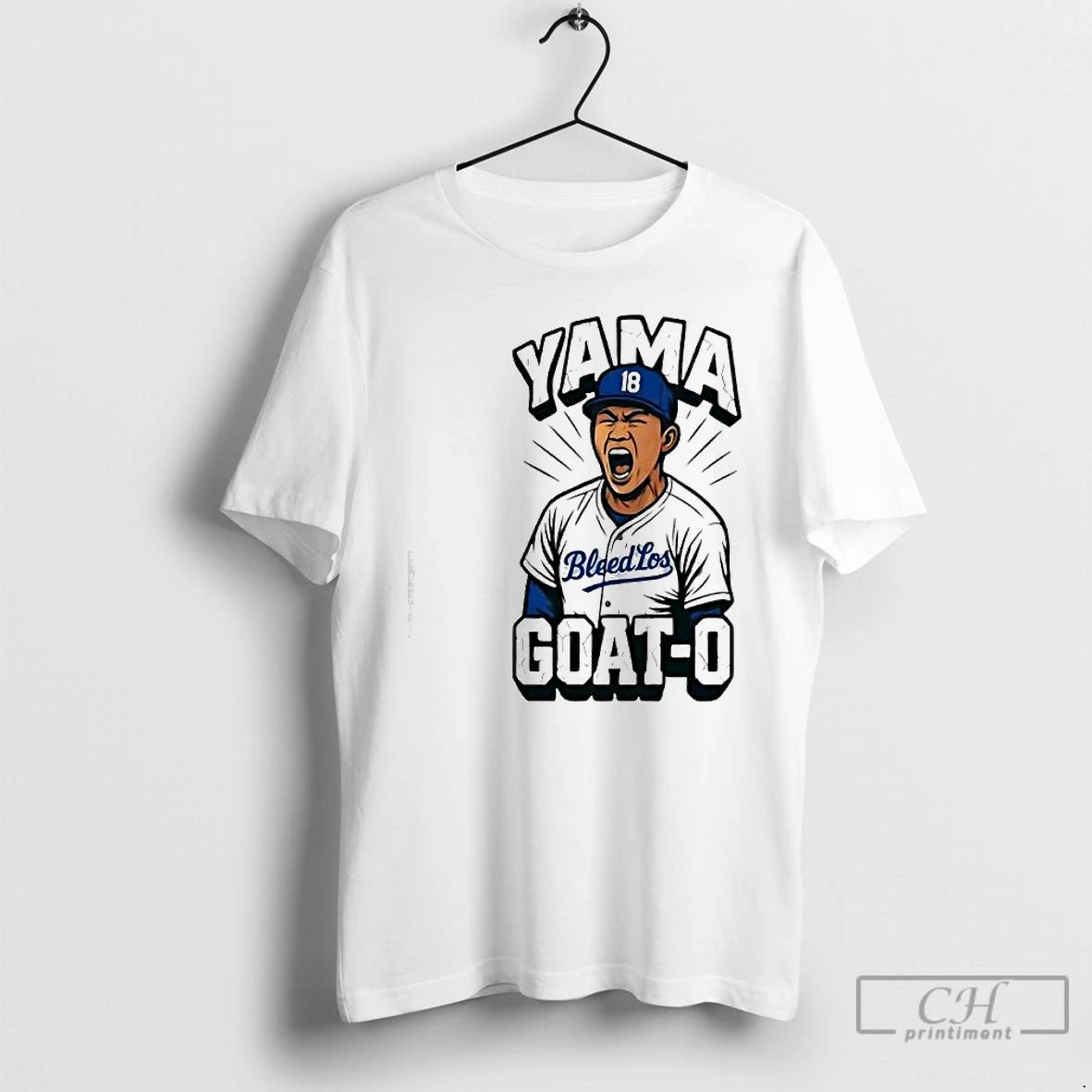 Premium Dodgers Yoshinobu Yama Goat O T Shirts Hoodie, Sweatshirt | InkNestWear.com