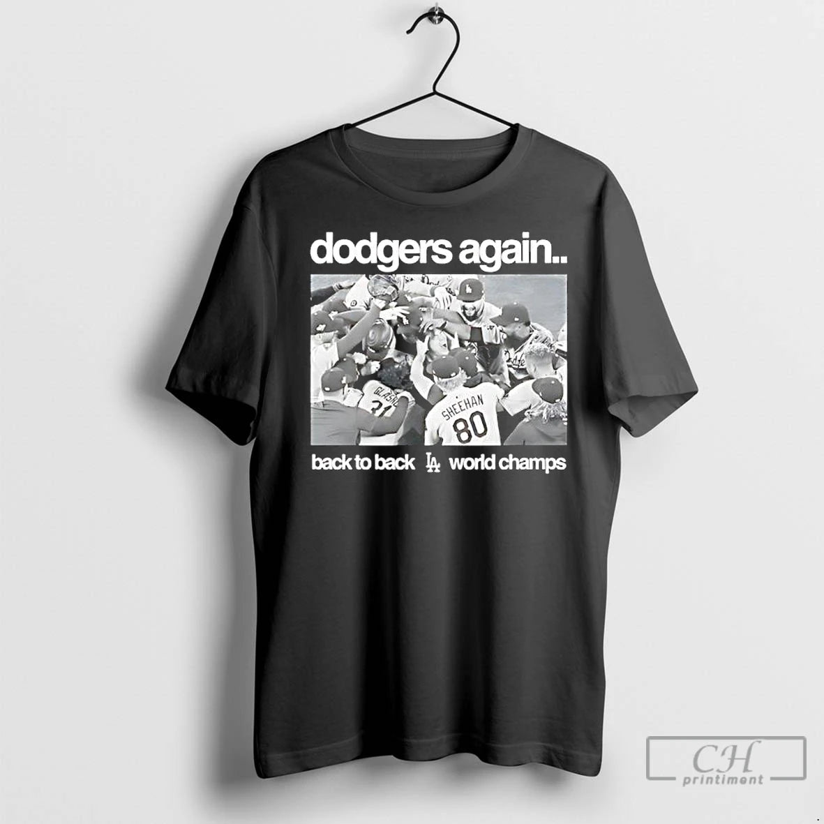 Premium Dodgers Again Back To Back World Champions 2025 T-Shirts, Hoodie, Sweatshirt | InkNestWear.com
