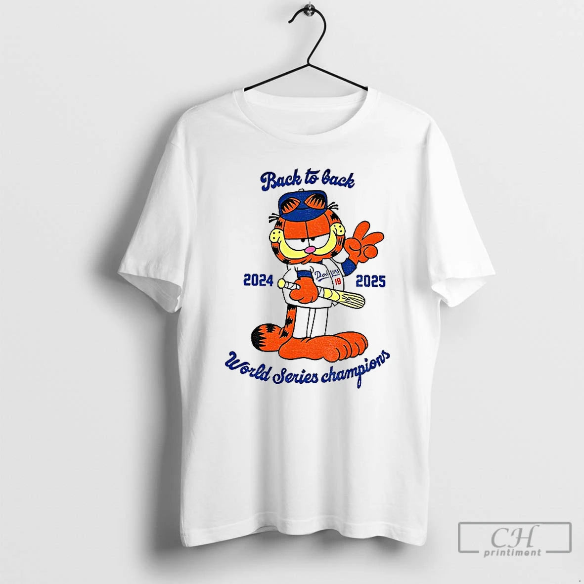 Premium Dodgers Orange Cat Back To Back 2024 2025 World Series Champions T Shirts Hoodie, Sweatshirt | InkNestWear.com