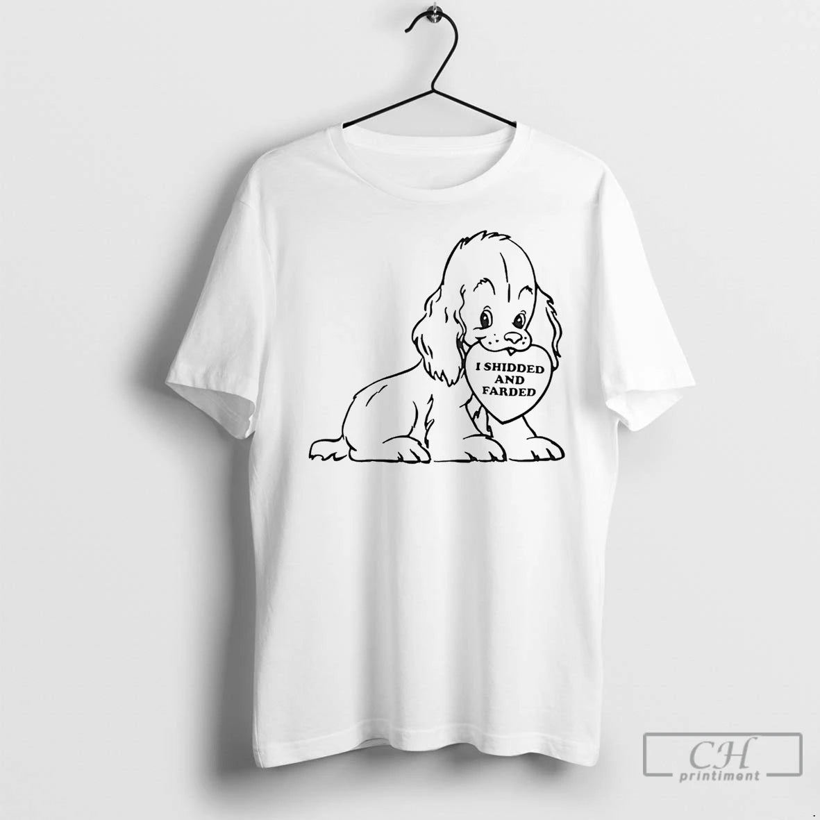 Premium Dog I Shidded And Farded T-Shirts, Hoodie, Sweatshirt | InkNestWear.com
