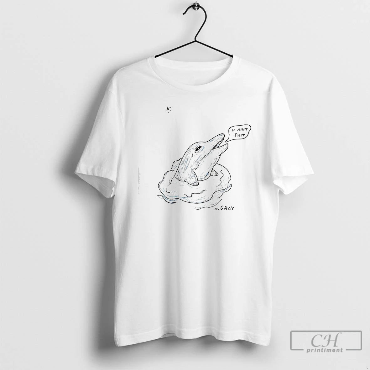 Premium Dolphin U Aint Shit T Shirts Hoodie, Sweatshirt | InkNestWear.com