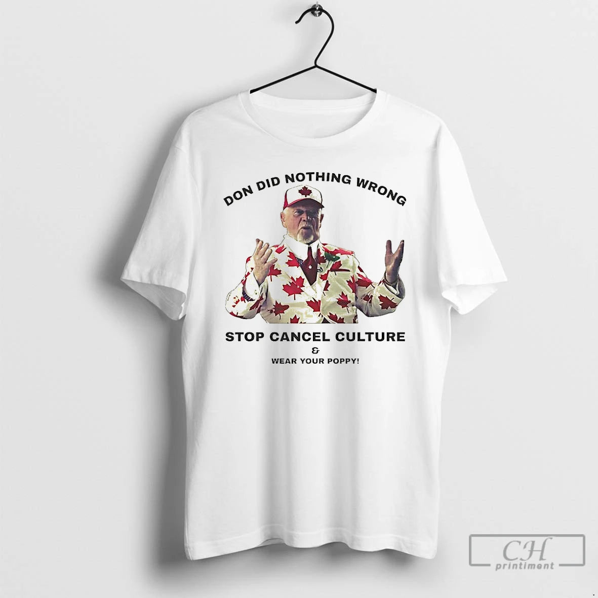 Premium Don Did Nothing Wrong Stop Cancel Culture And Wear Your Poppy T Shirts Hoodie, Sweatshirt | InkNestWear.com