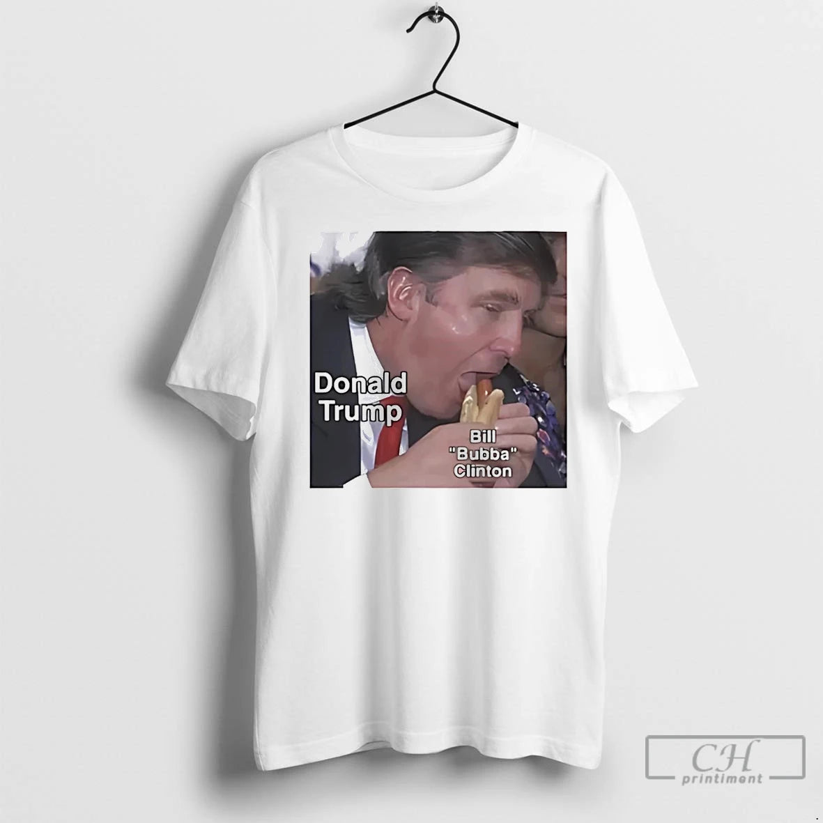 Premium Donald Trump Eating Bill Bubba Clinton T-Shirts, Hoodie, Sweatshirt | InkNestWear.com