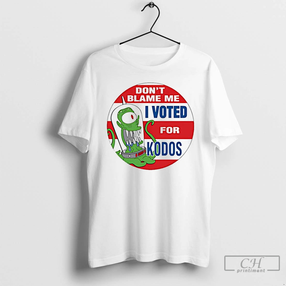 Premium Dont Blame Me I Voted For Kodos Christmas T Shirts Hoodie, Sweatshirt | InkNestWear.com
